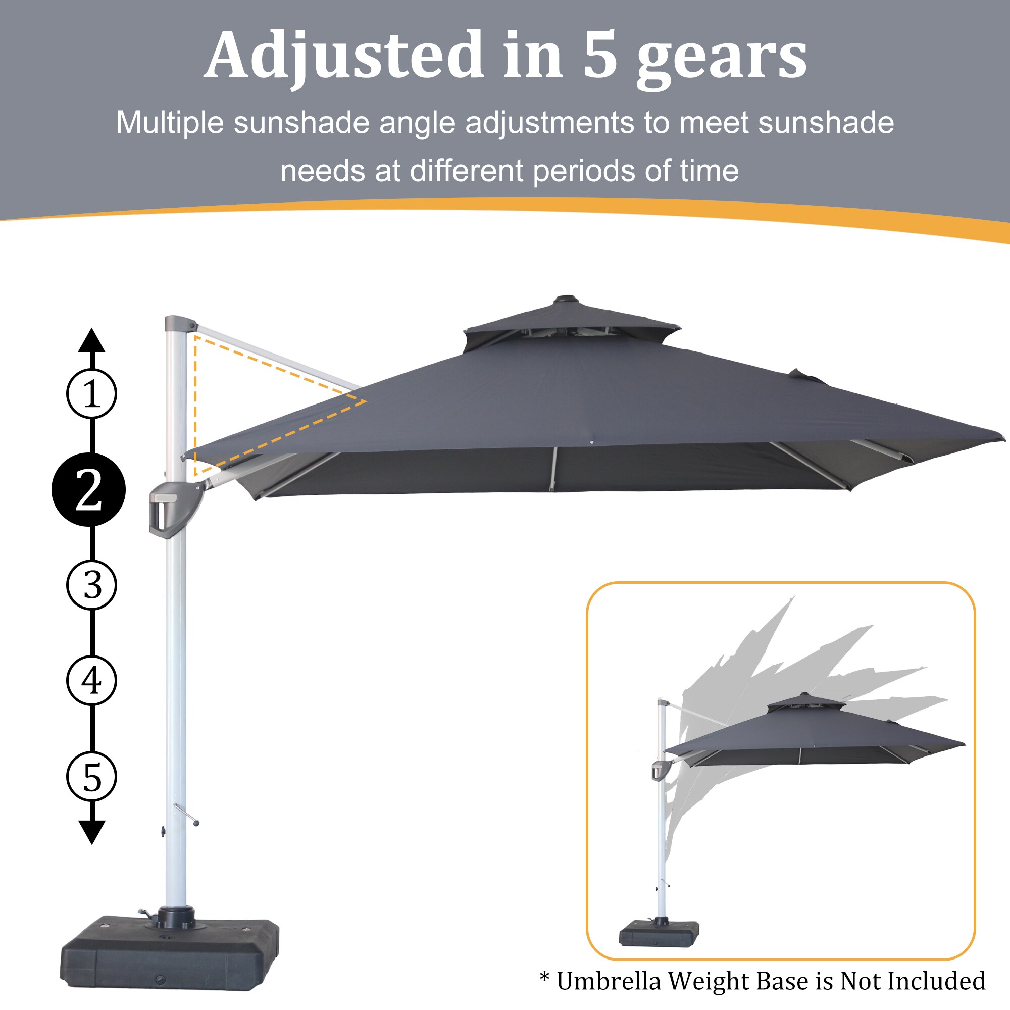 Clihome CWCH-OP70234OR Umbrellas-2 - View #5