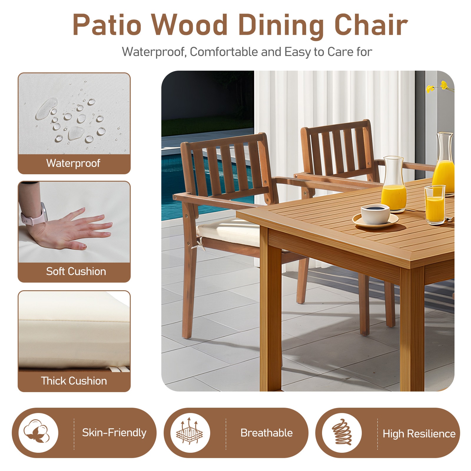 Winado LO1G56001209 Patio-Chairs - View #4