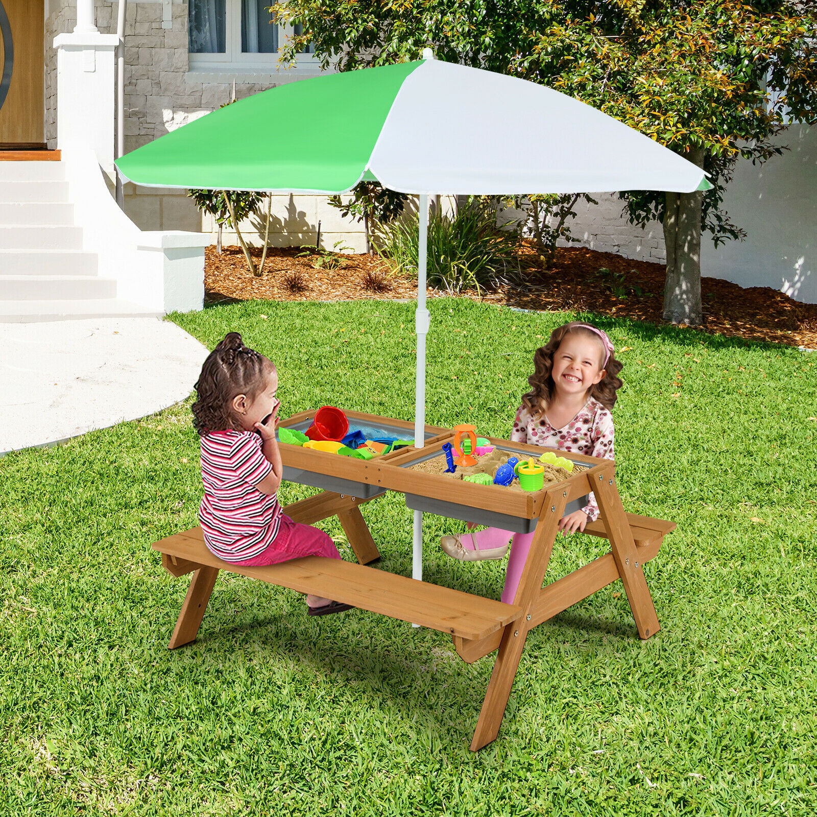 Slickblue D-CO-WG80001YH Picnic-Tables - View #5