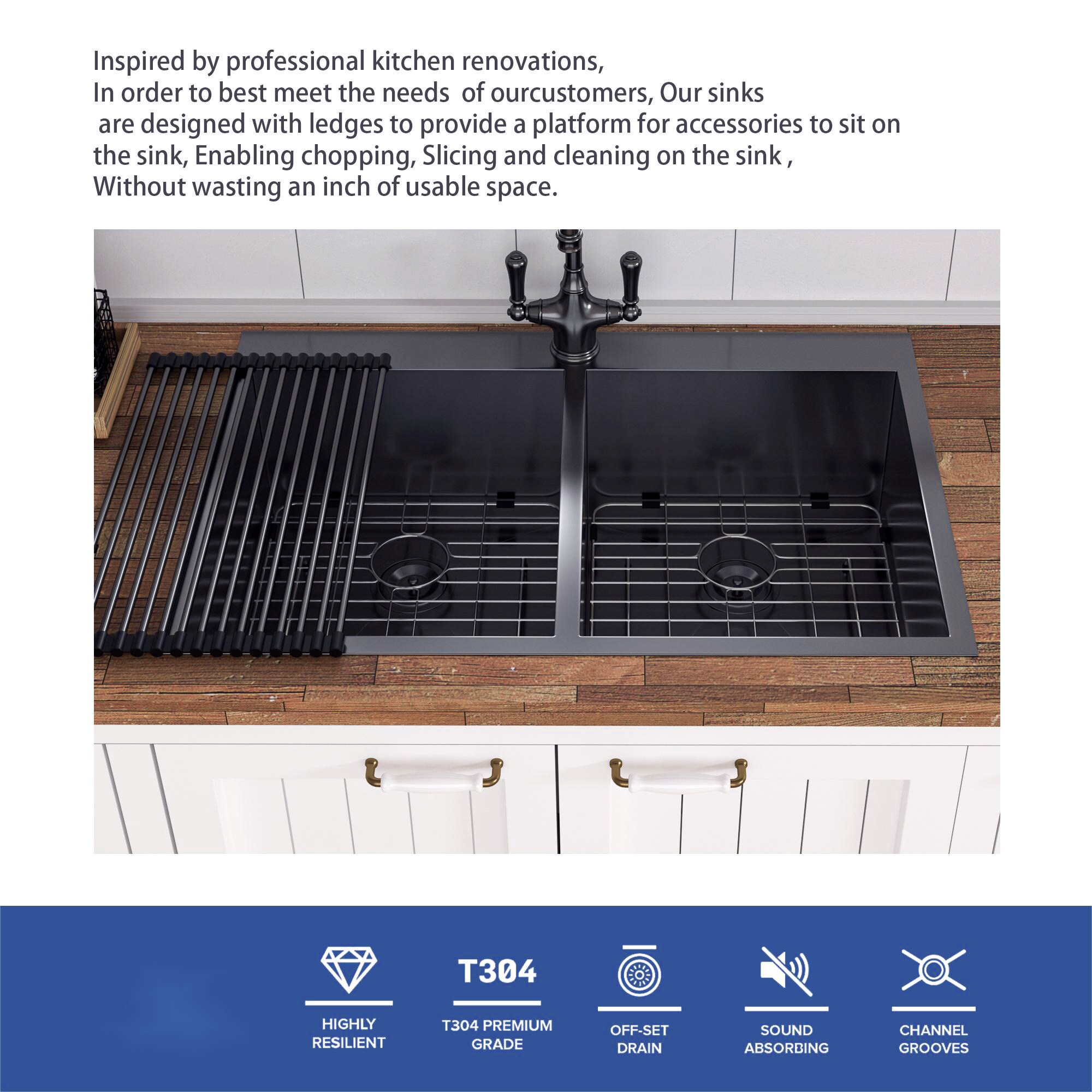 Rainlex RX-SS43-3322B-55 Kitchen-Sinks - View #6