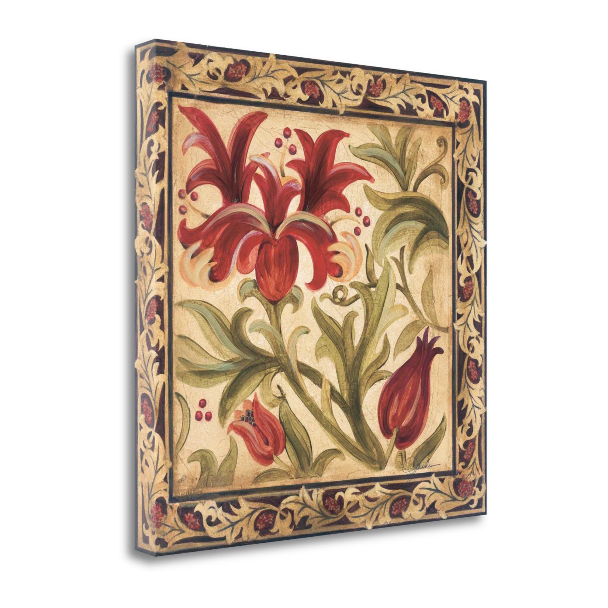 Tangletown Fine Art Floral Daydream I Liz Jardine 20-in H x 20-in W ...