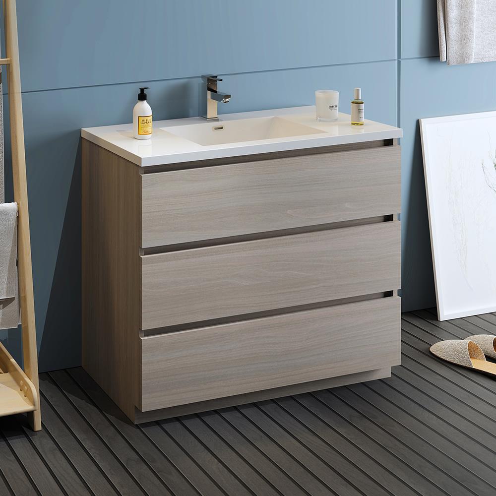 Fresca FCB9342MGO-I Bath-Vanity-Combo - View #3