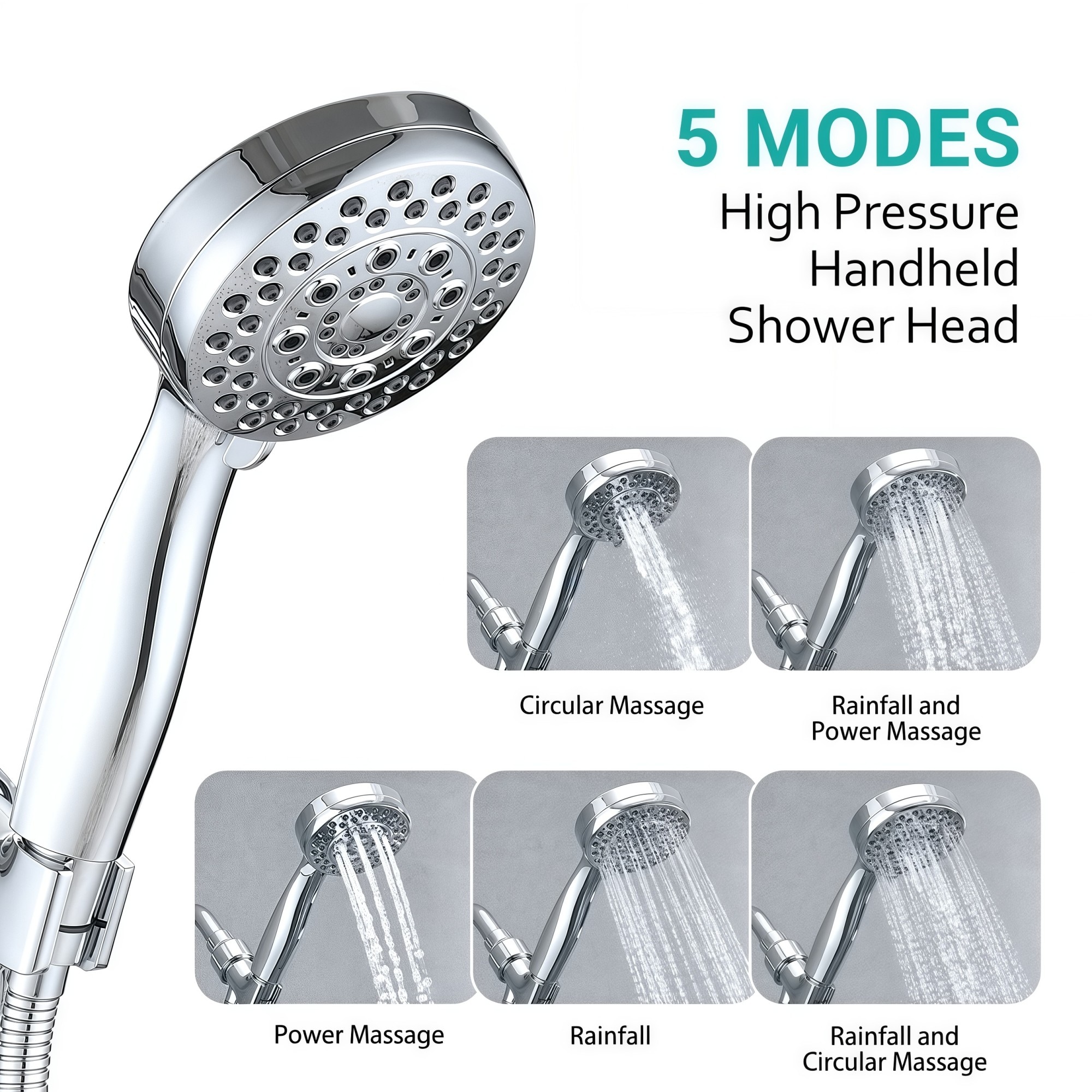 Numhew NHSEAN3142 Fixed-Showerhead - View #3