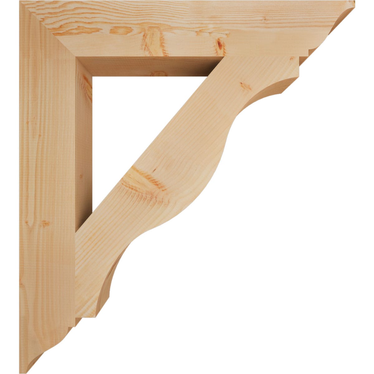 Ekena Millwork BKT06X36X40FST01SDF Exterior-Brackets-Braces - View #3