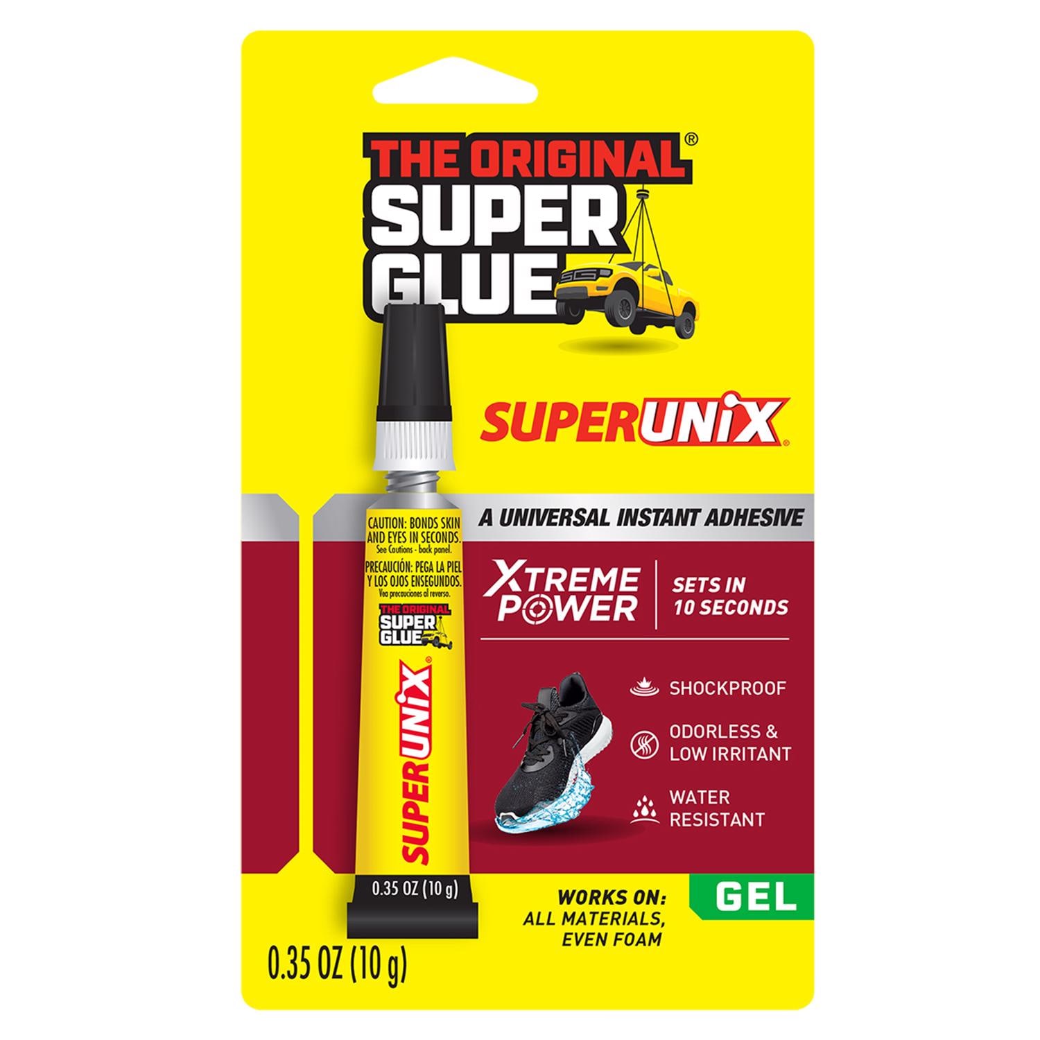 The Original Super Glue  Superunix Super Strength All Purpose Super Glue 0.35 oz