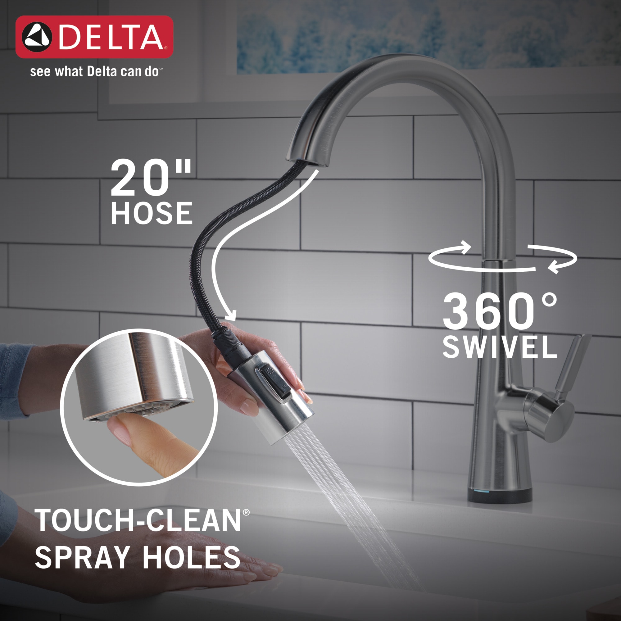 Delta 9191T-AR-PR-DST Kitchen-Faucets - View #9