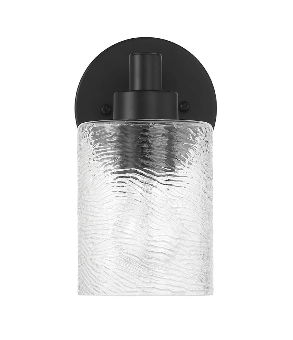 Craftmade Lyndsey 5-in 1 Light Matte Black Transitional Bathroom Vanity light