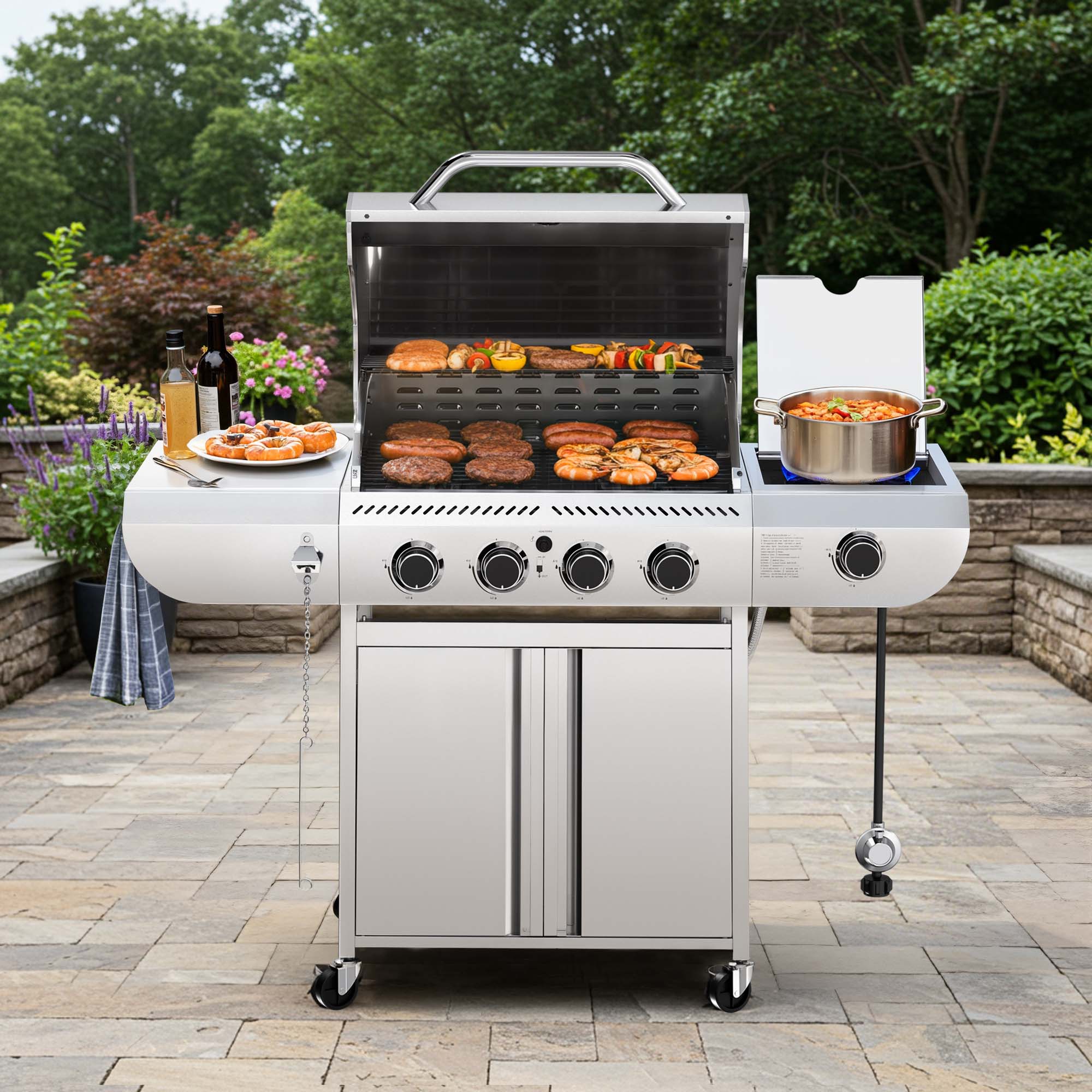 R.W.FLAME G0141B Gas-Grill - View #4