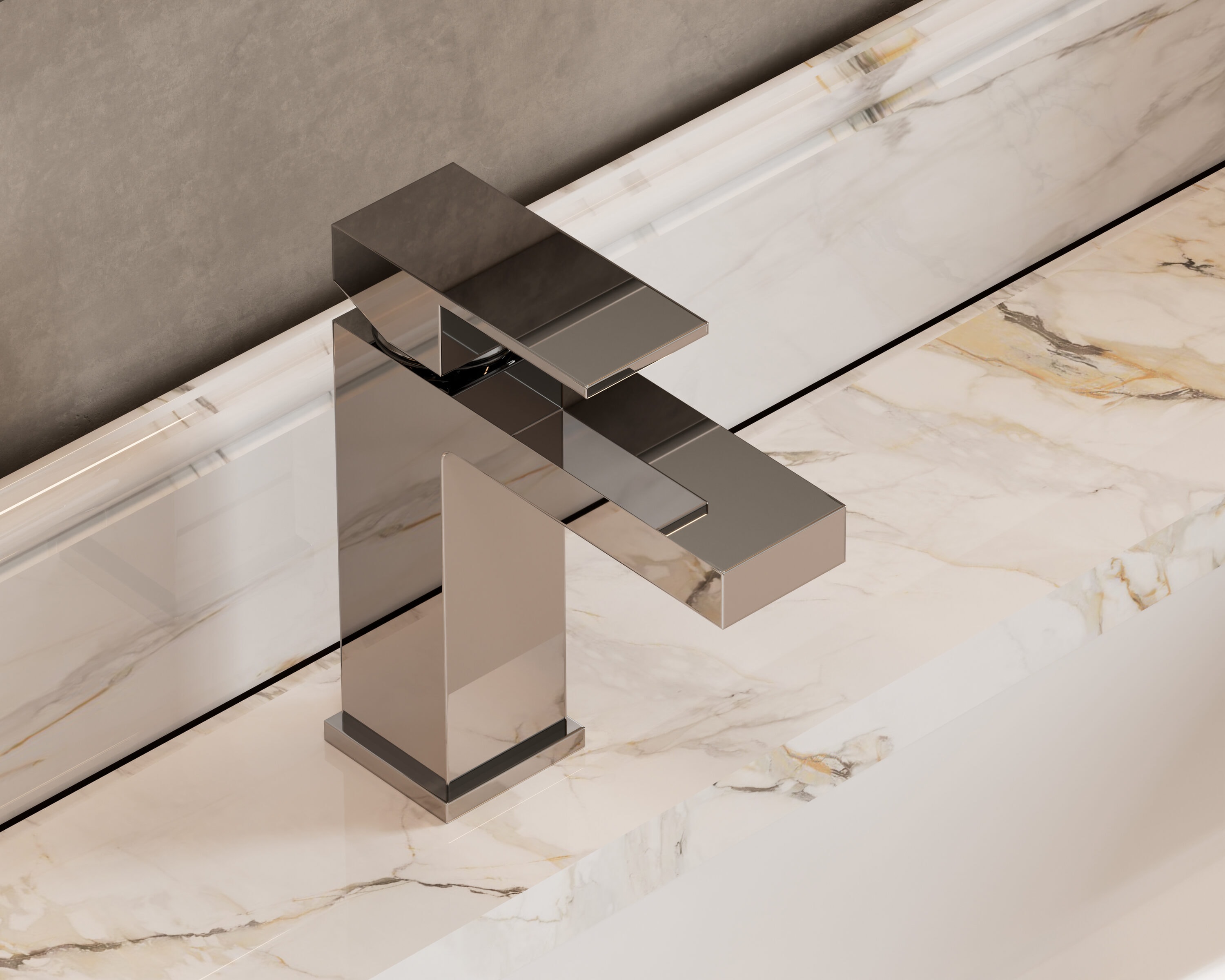 CRANACH CROZE Single-Handle Single-Hole Bathroom Faucet with Pop-Up ...