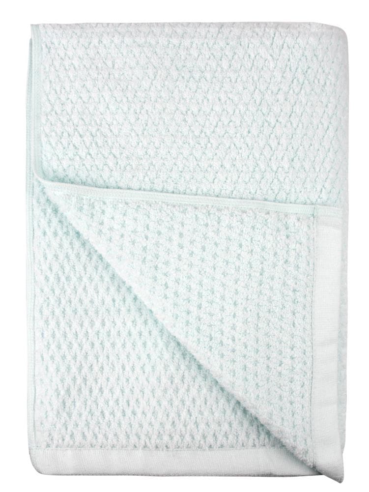 Everplush Diamond Jacquard Bath Towel Set, 10 Piece, Grey