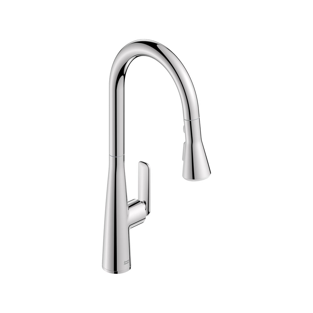 American Standard 1048810000 Aspirations Polished Chrome Single Handle Deck-mount Pull-down Kitchen Faucet with Sprayer