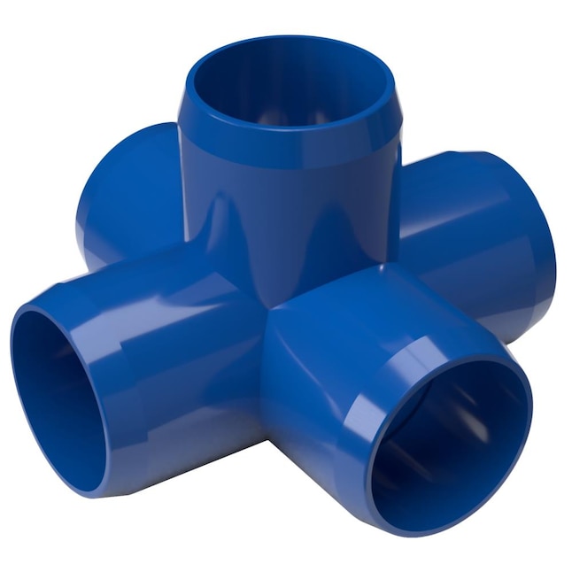 PVC Pipeworks 1-1/4-in Schedule 40 PVC Union in Blue (4-pack) in the ...