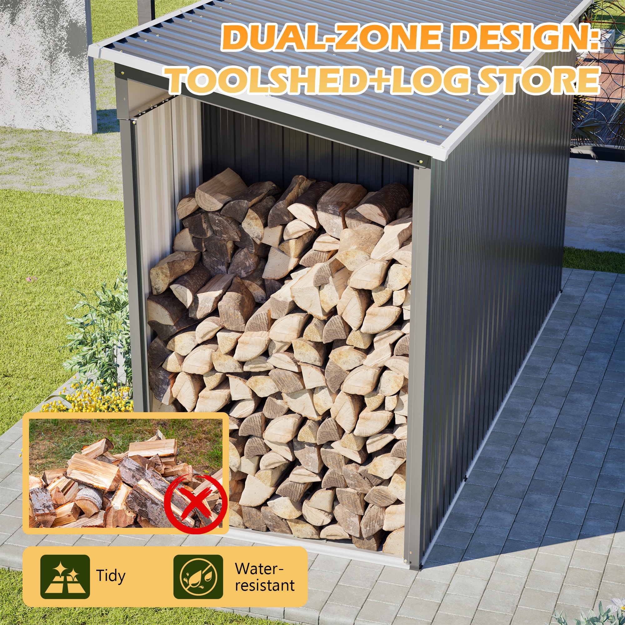 GDFStudio 368579 Metal-Storage-Buildings-Sheds - View #4