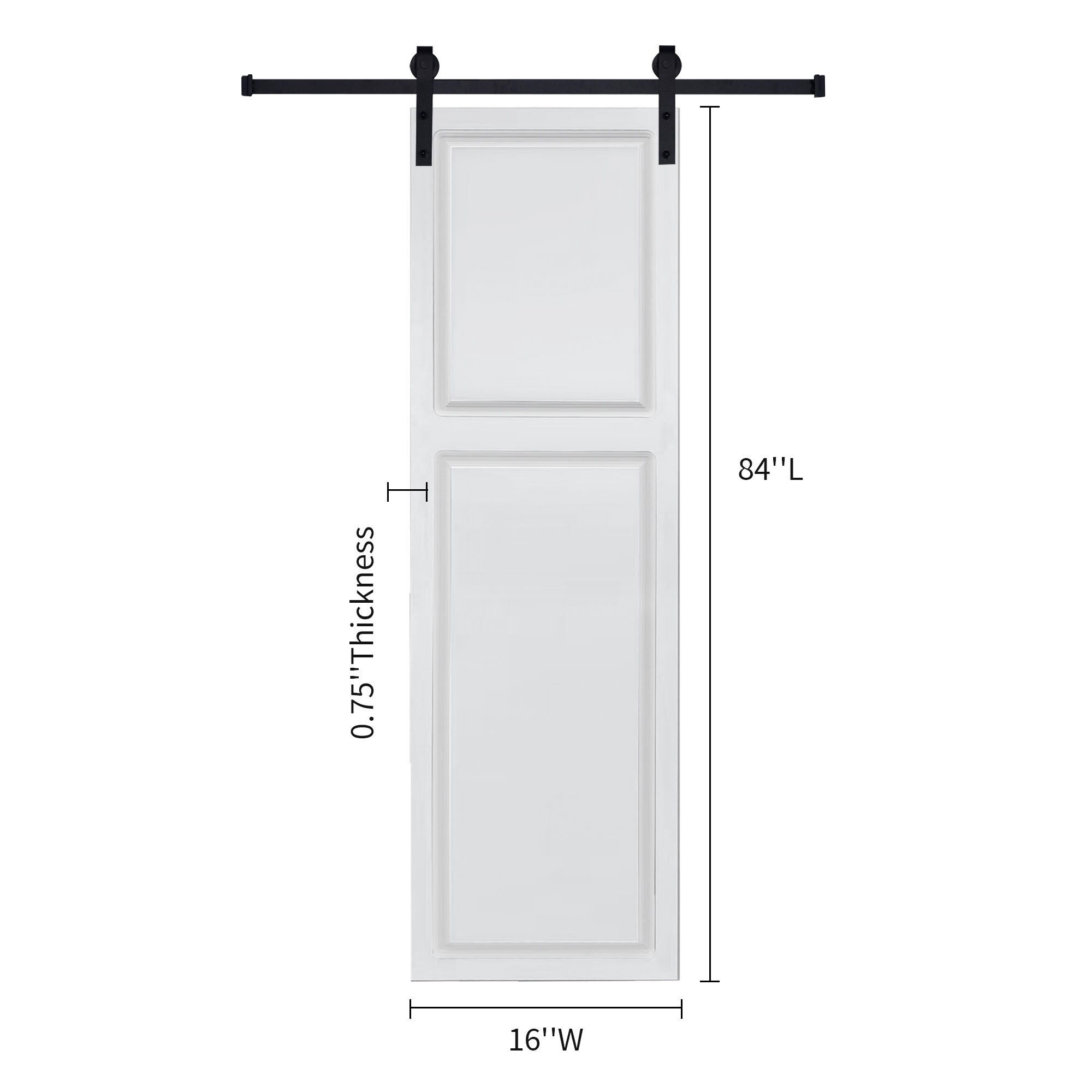 LOVMOR SF-L-T3910P382628 Barn-Doors - View #2