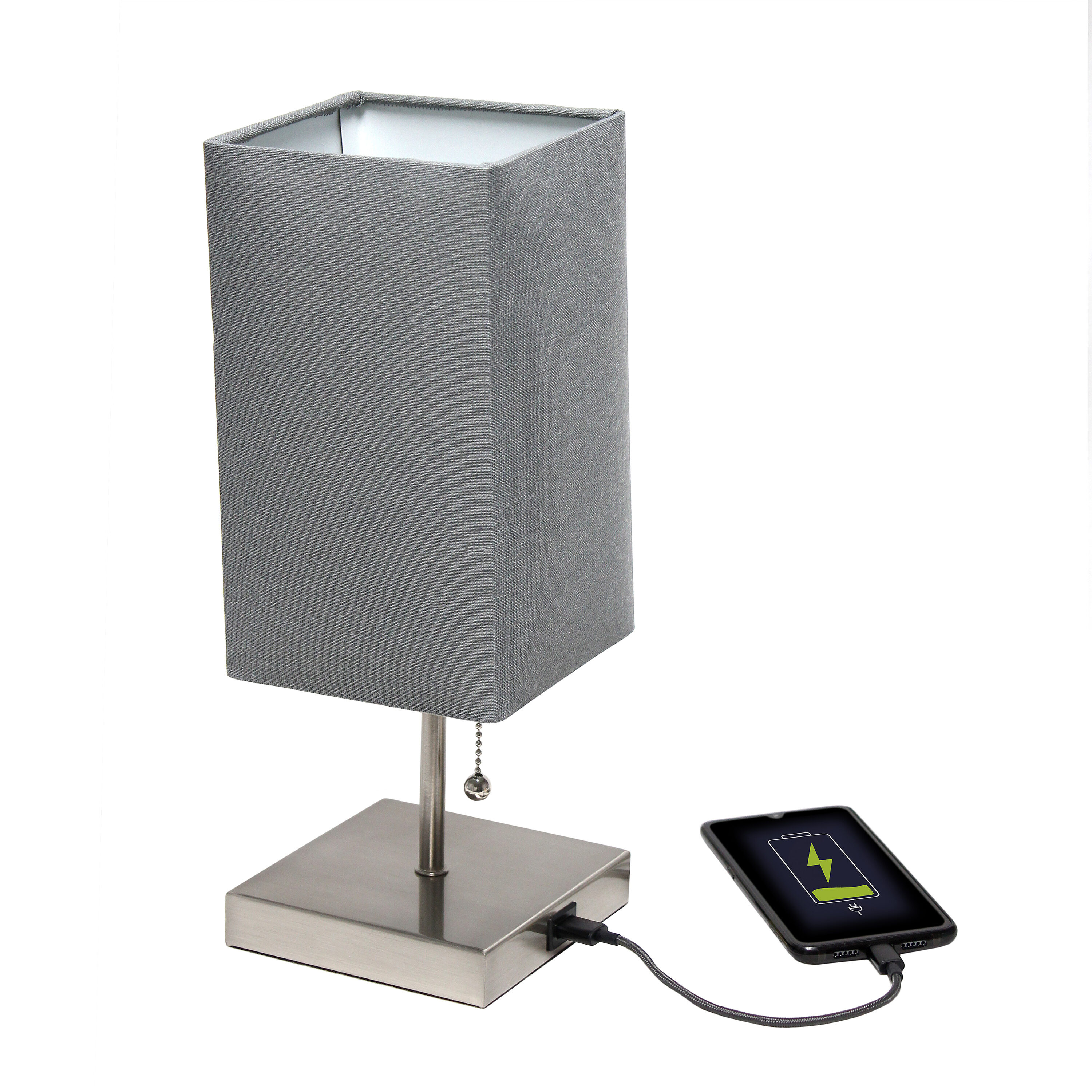 Simple Designs LC7000-GRY Table-Lamps - View #7