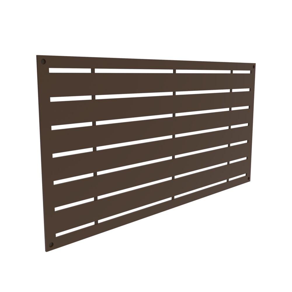 Freedom 48-in x 2-ft Umber Polypropylene Decorative Screen Panel