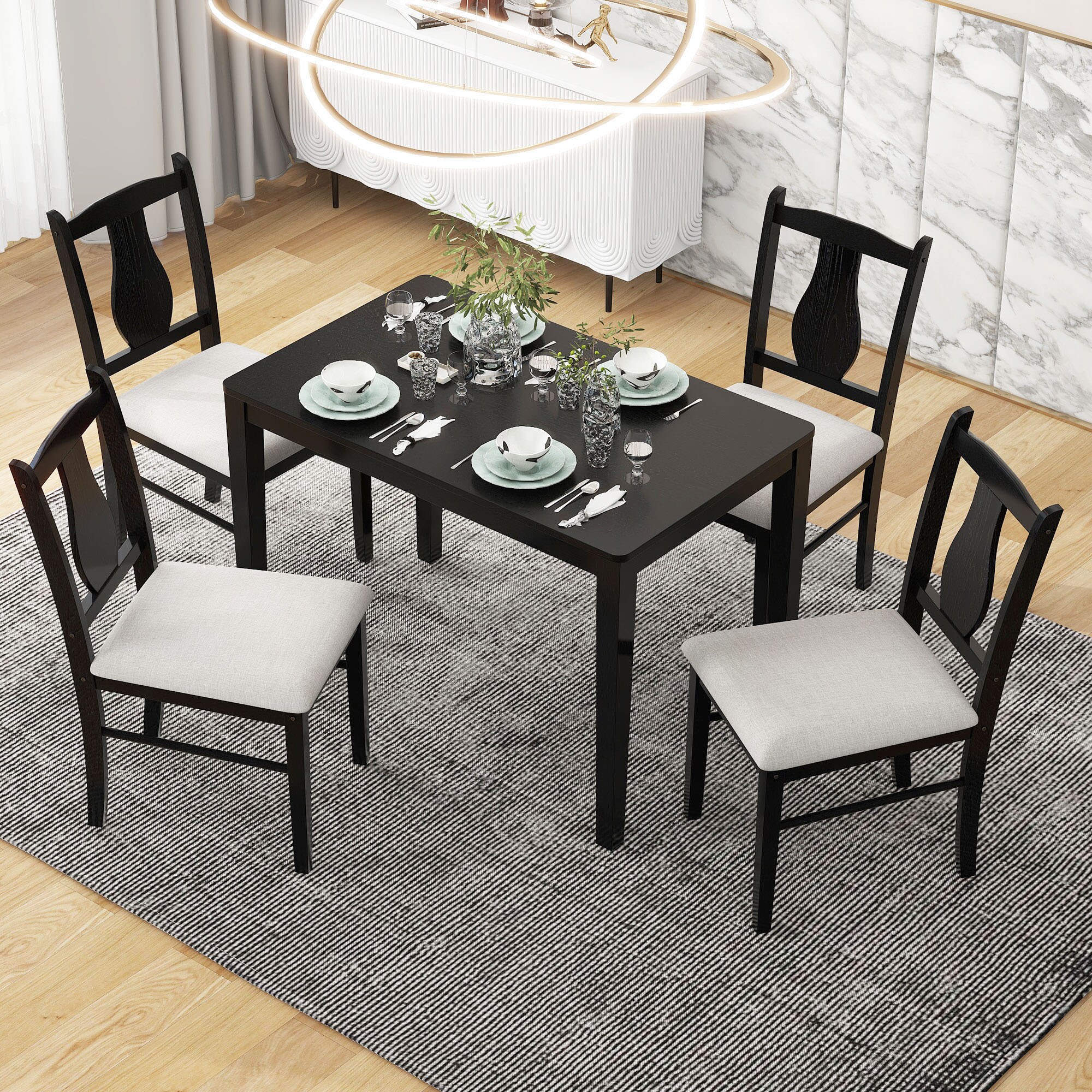 Dining set under discount 250