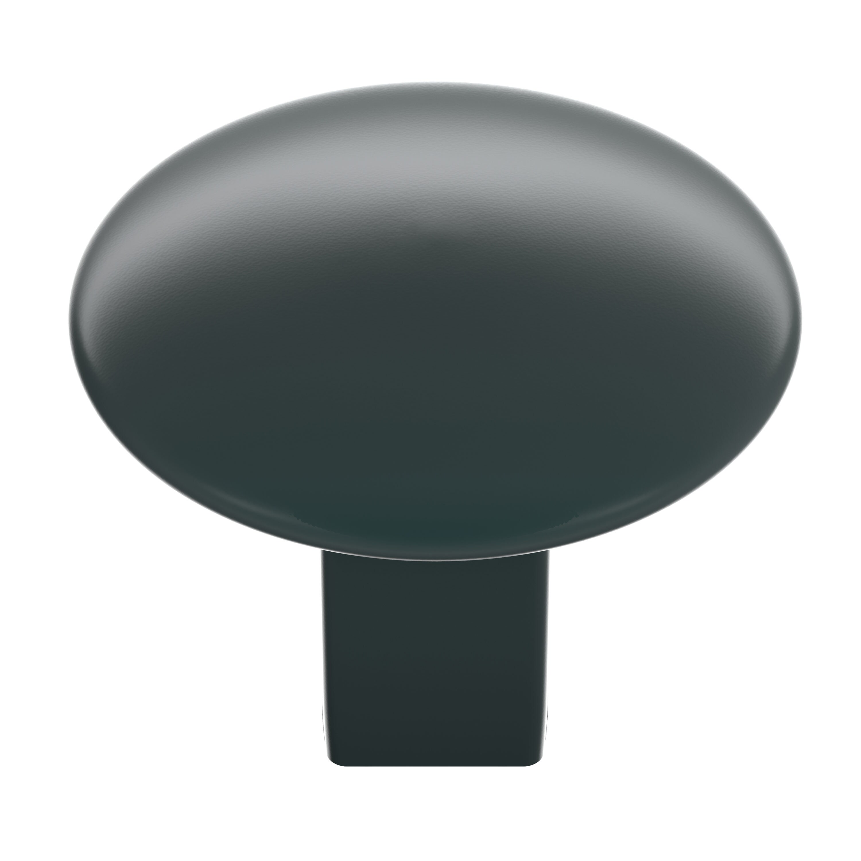 Amerock BP55362MB Riva 1-1/4-in Matte Black Round Contemporary Cabinet Knob