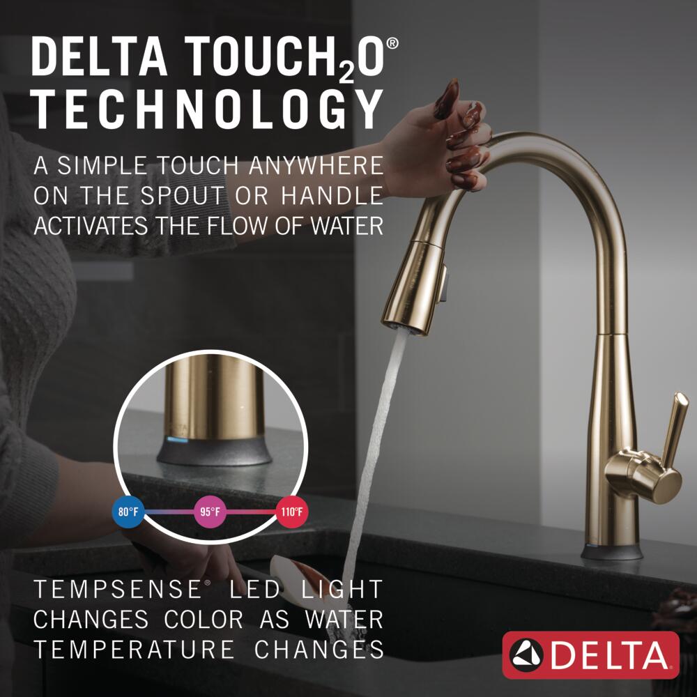 Delta 9113T-CZ-DST Kitchen-Faucets - View #3