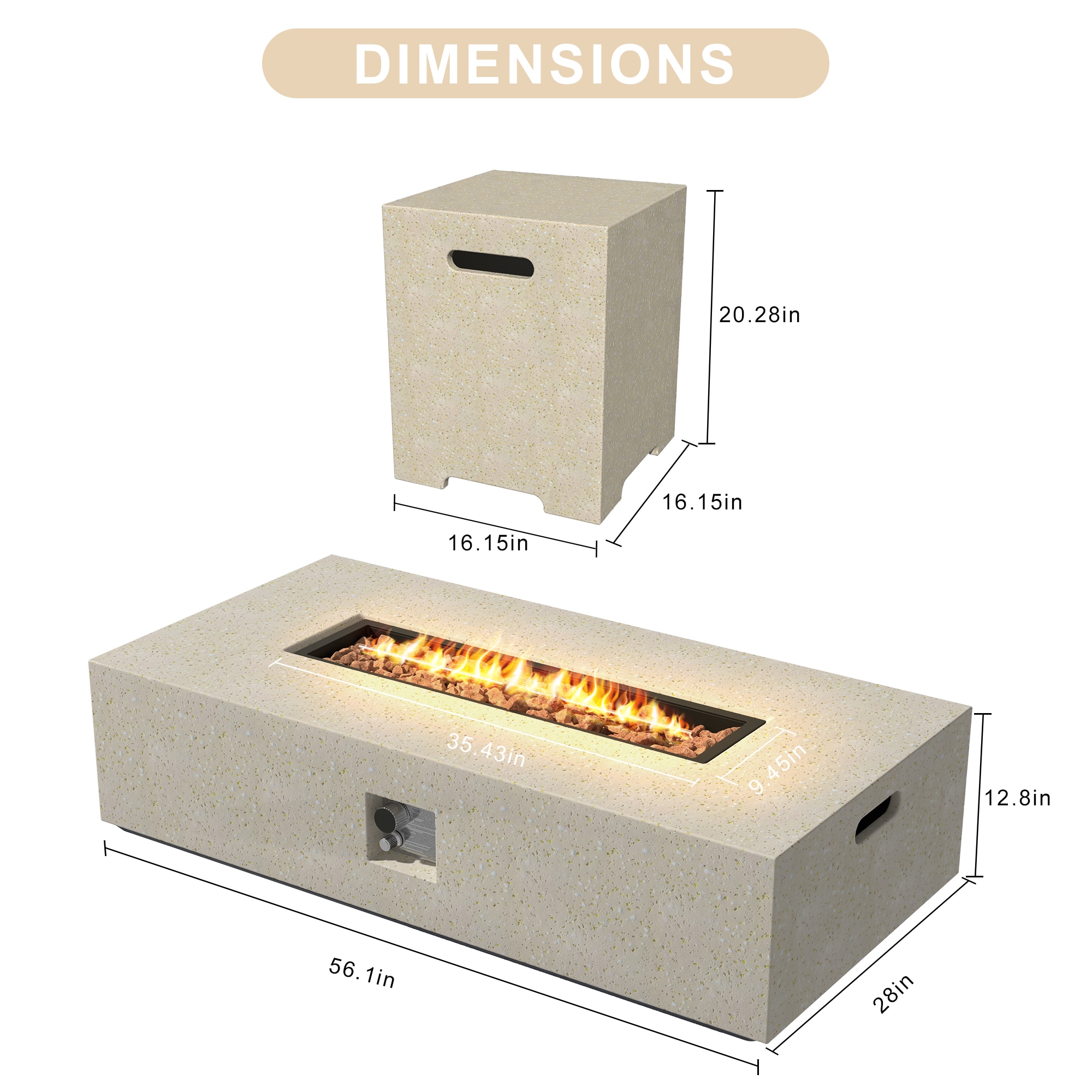  LS-56MGO-GREY-L Outdoor-Gas-Firepits - View #3