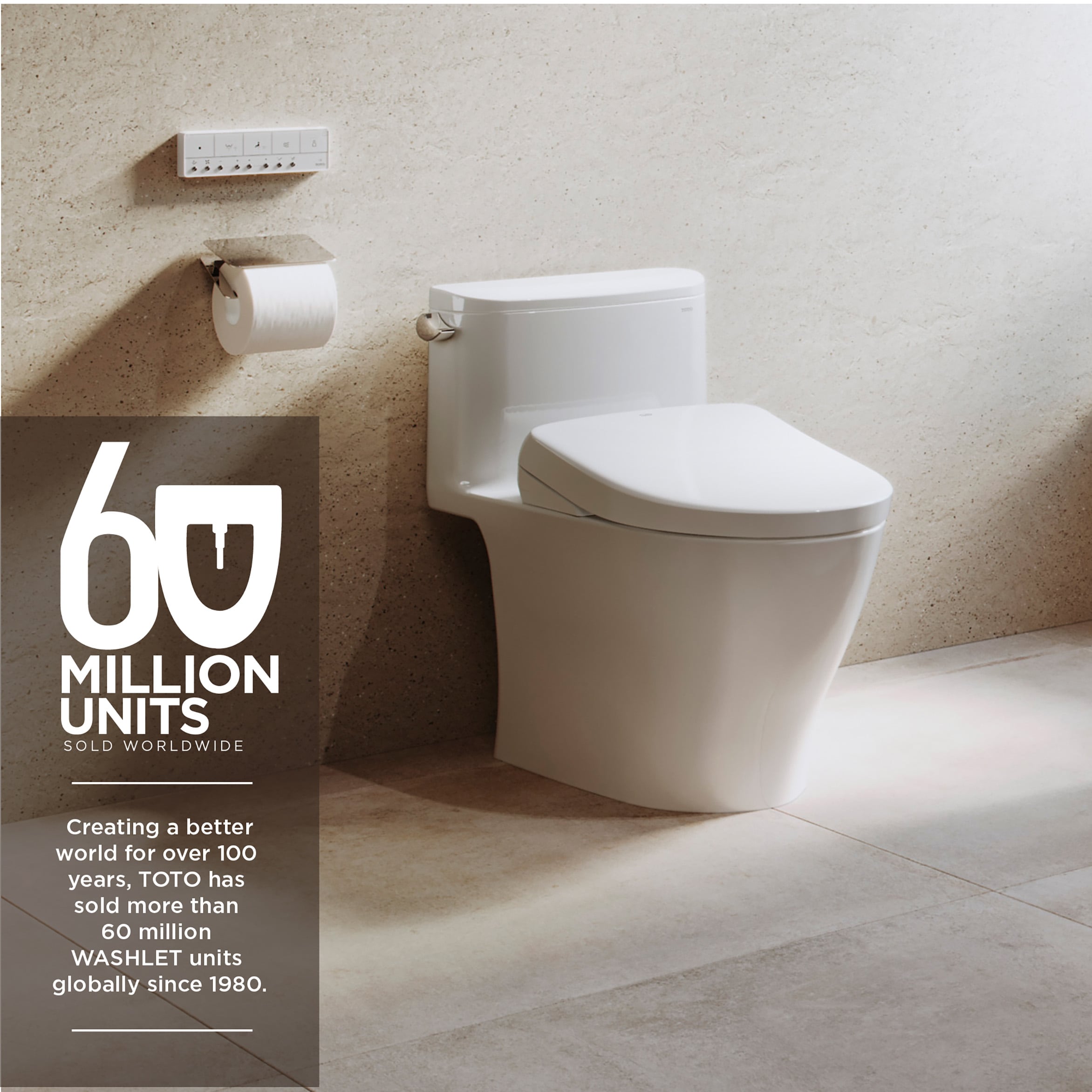 TOTO S7 Plastic Cotton White Elongated Soft Close Heated Bidet Toilet ...