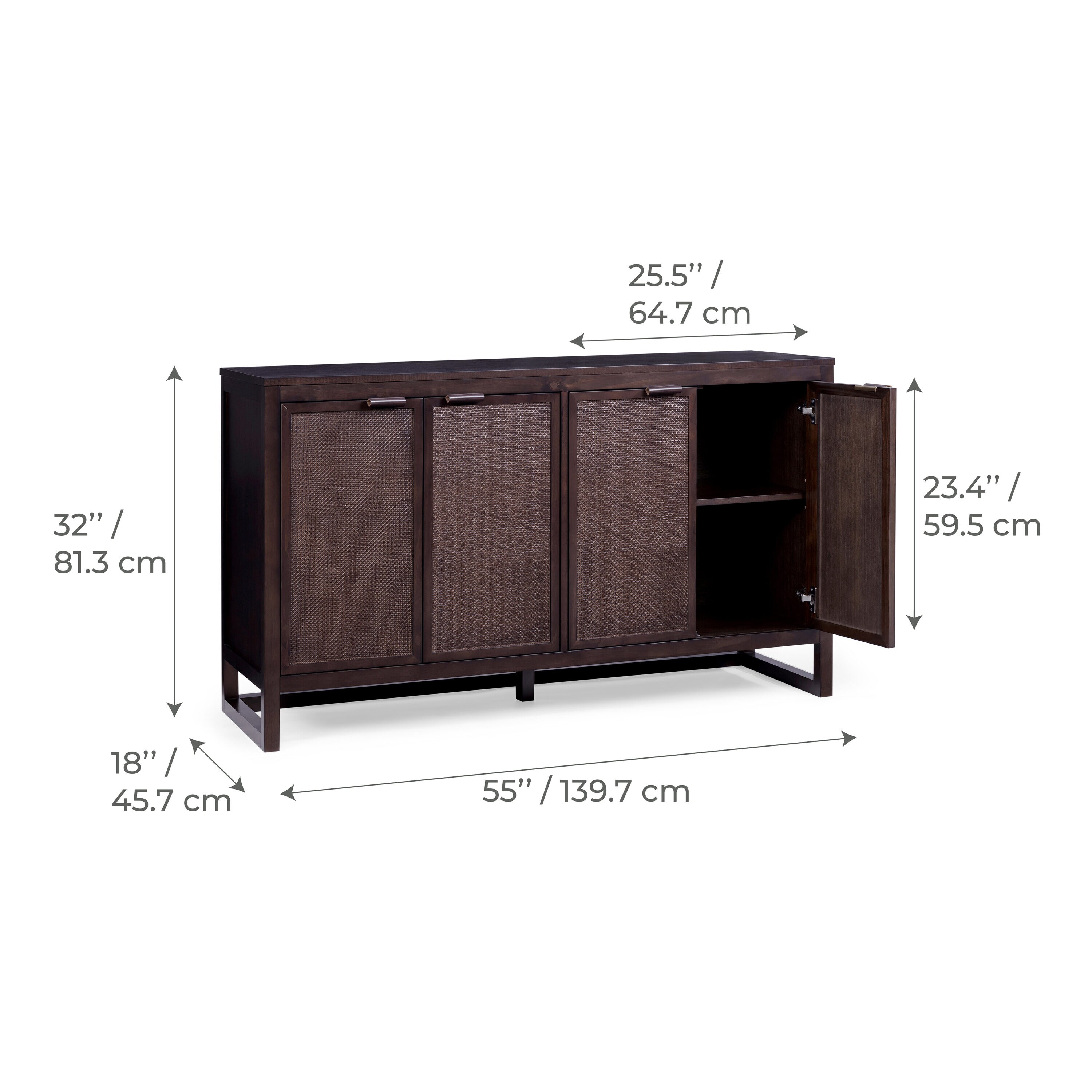Teamson Home THF4925BK Dining-Kitchen-Storarge - View #5
