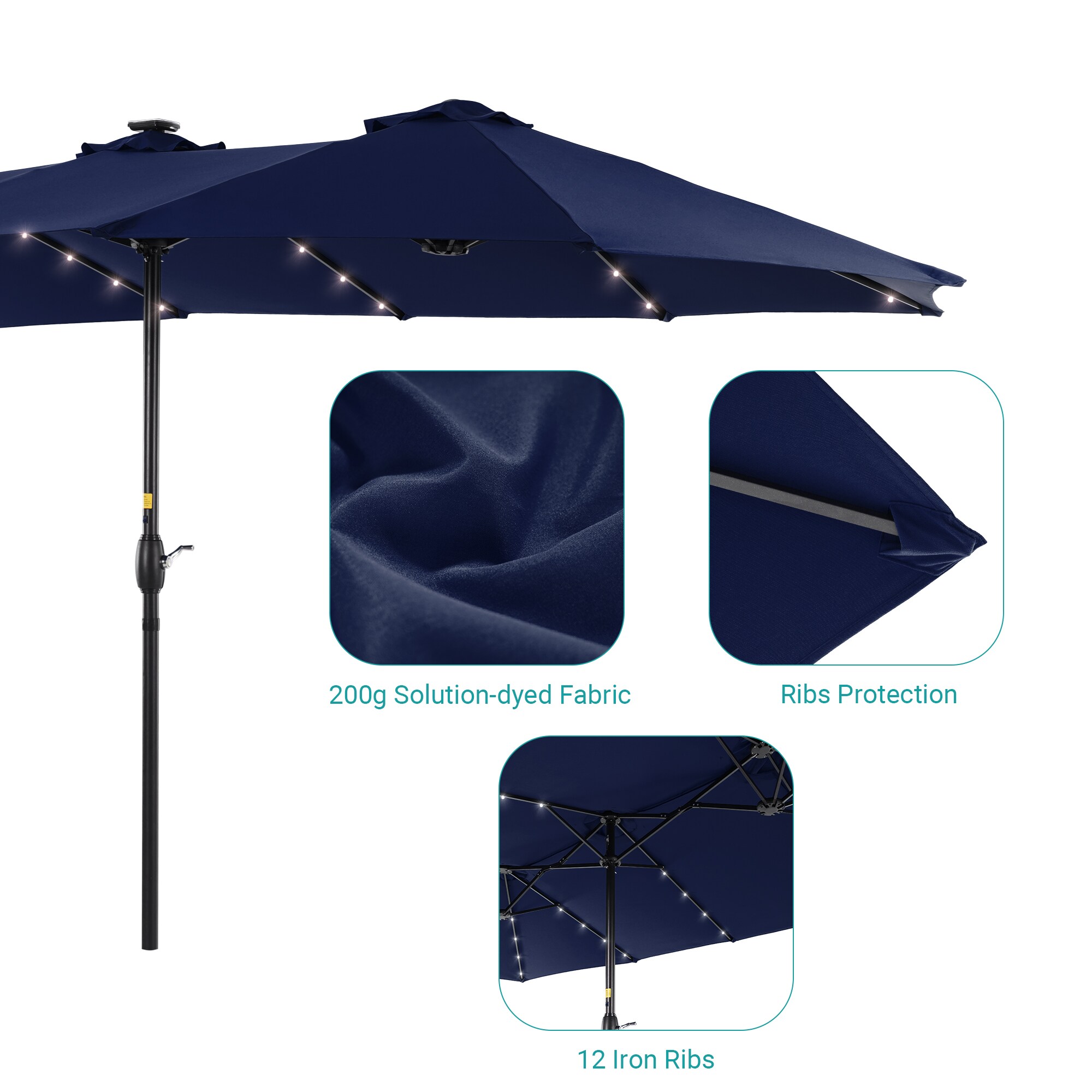 Sonkuki SD-SM-LED460NY Umbrellas-2 - View #7