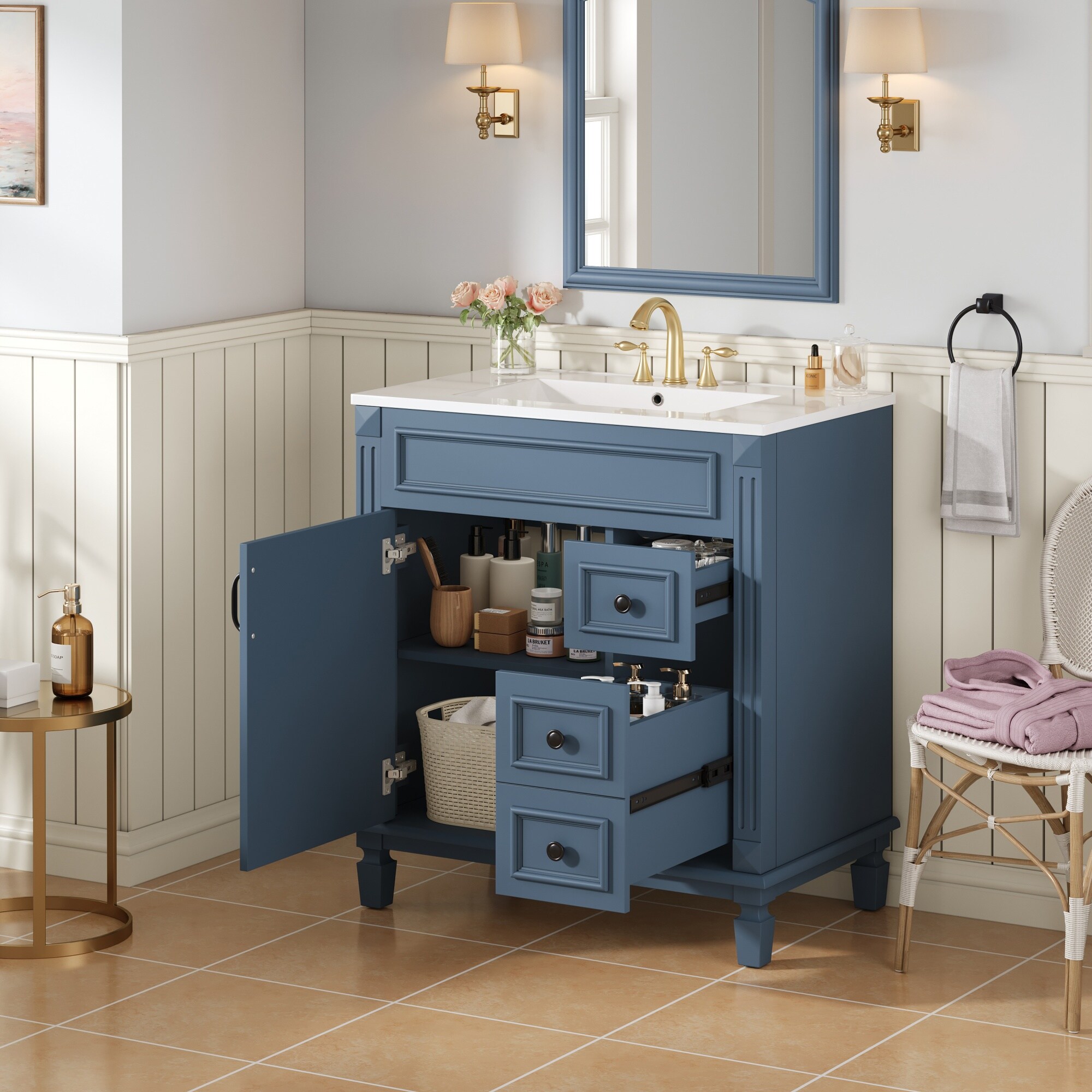 AAZJ 710-N710P323323C Bath-Vanity-Combo - View #4