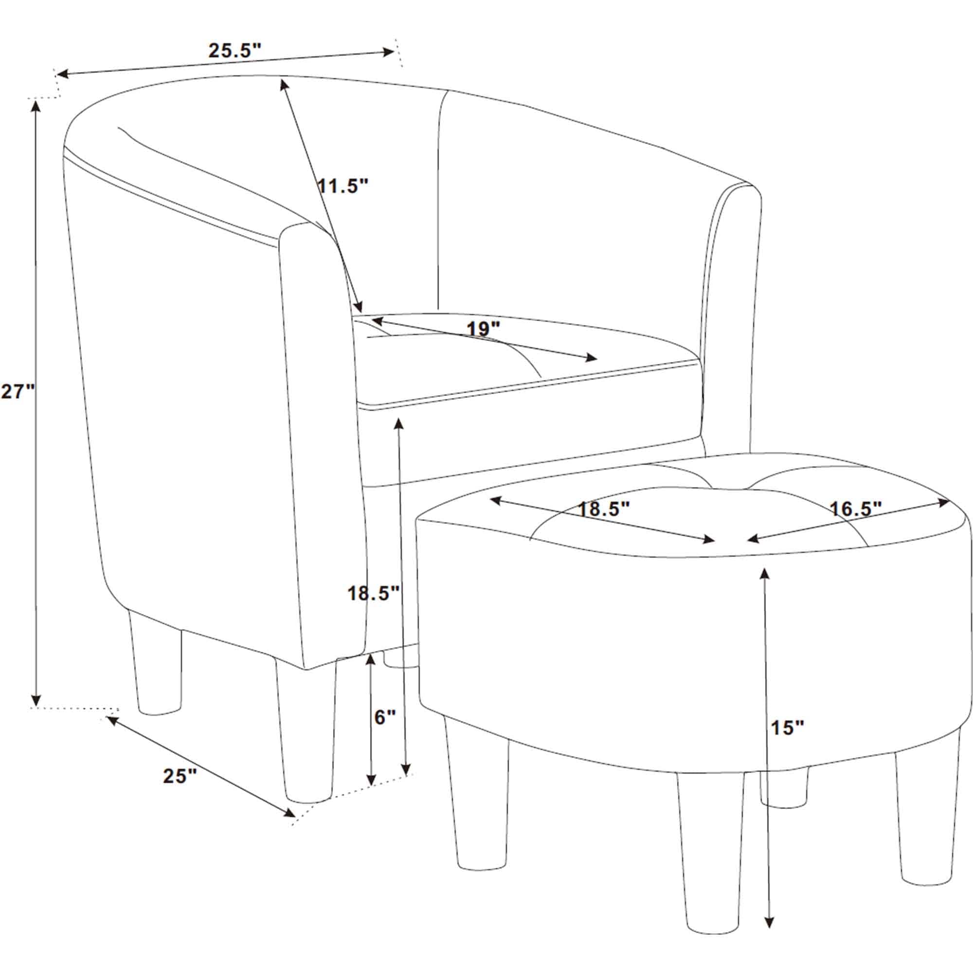 Dimakai DK-DA-83882 chairs - View #3