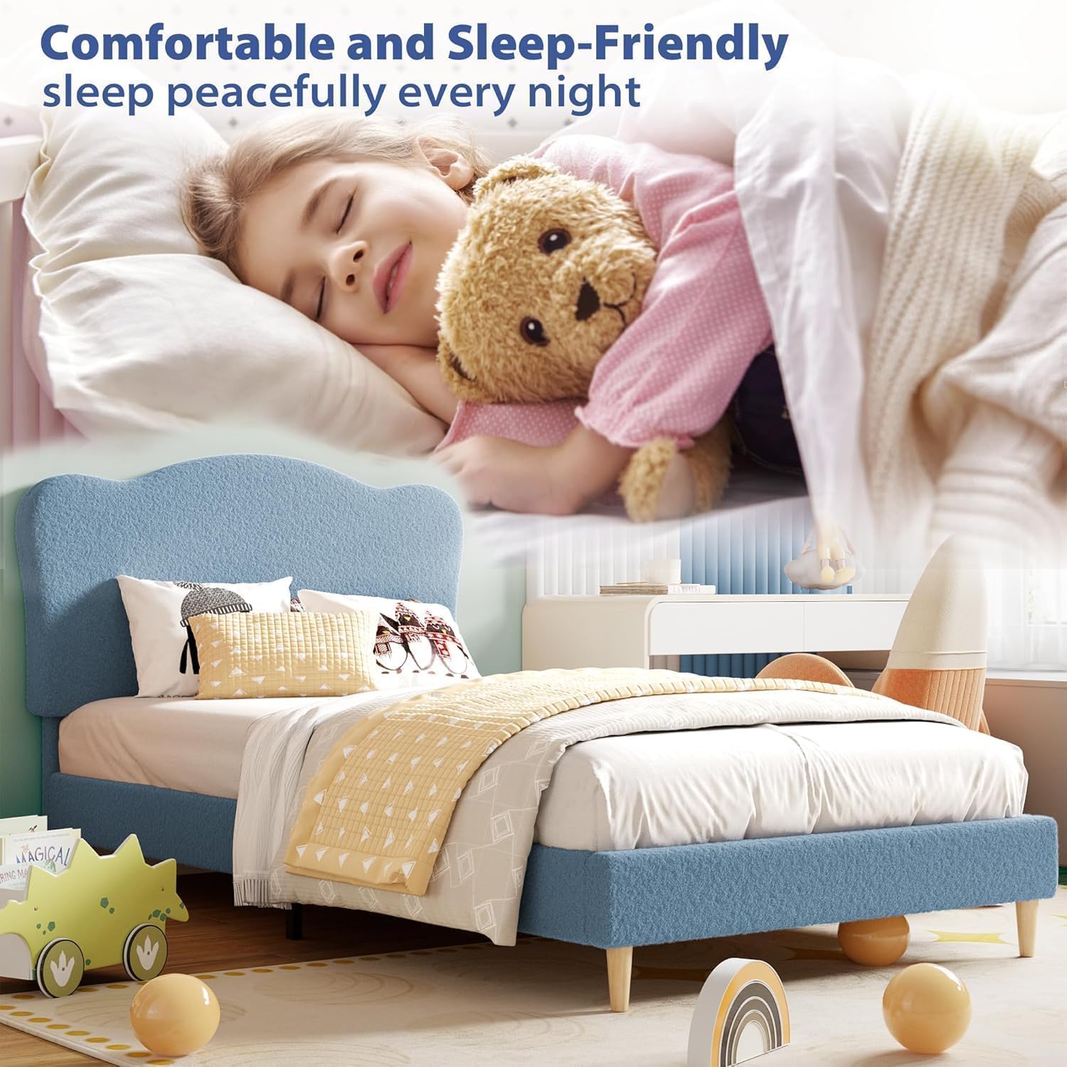 Qeetex DHZ-PHO-1502TJUD Toddler-Beds - View #5