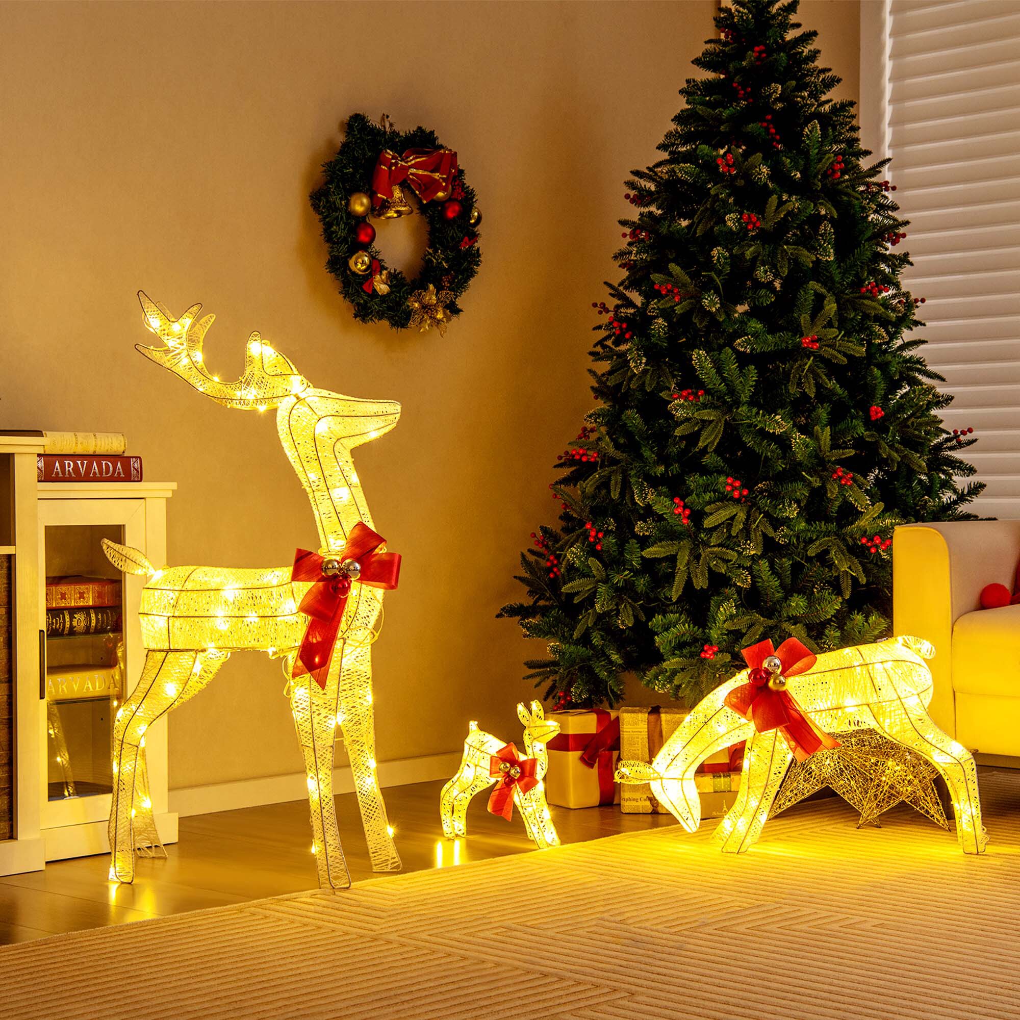 Costway LWS00718 Table-Christmas-Decorations - View #8