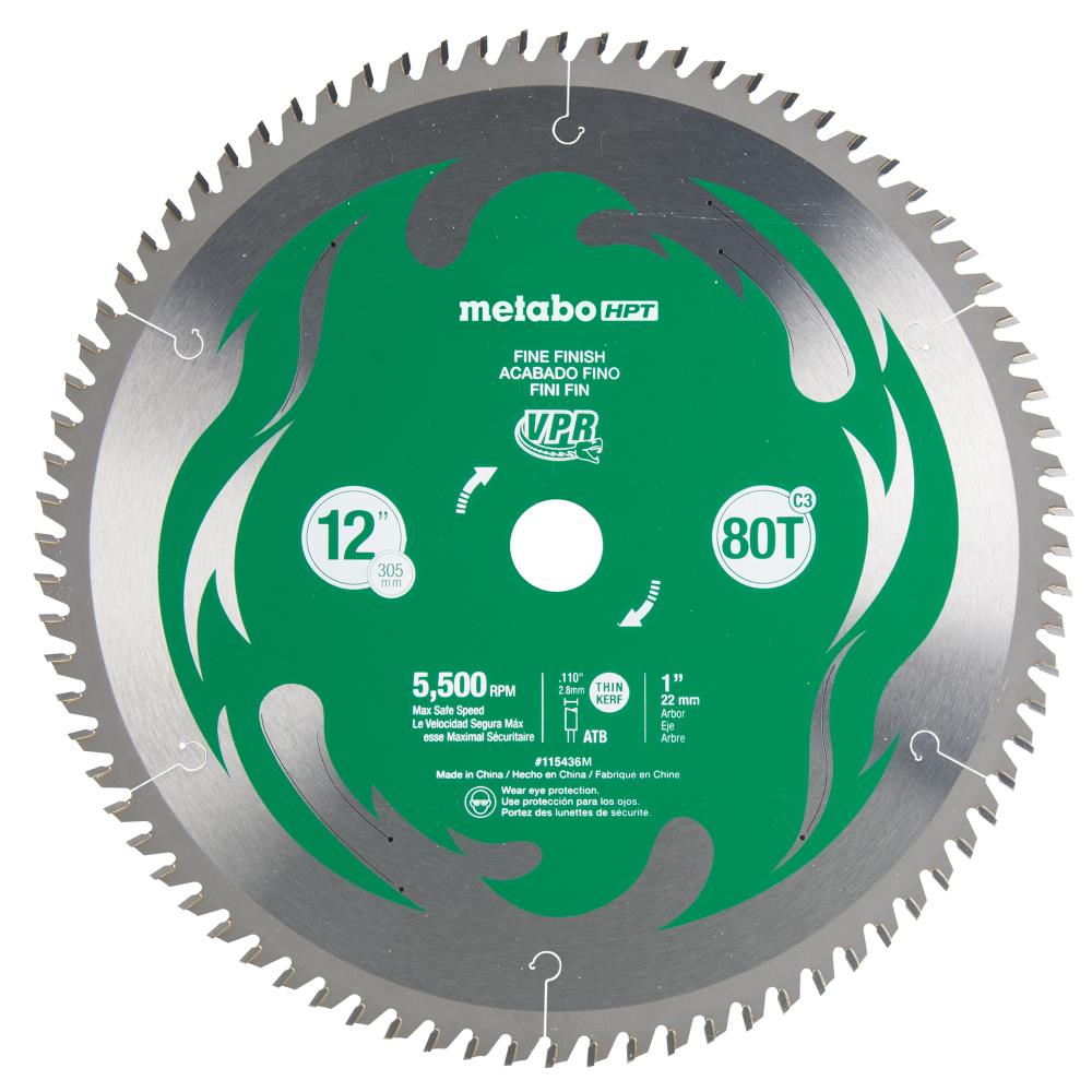 12'' Drytech® carbide tipped saw blade ø 305 mm / 80T for steel (thin  walled)
