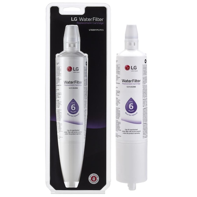 LG Twist-in Refrigerator Water Filter LT600PC in the Refrigerator Water ...