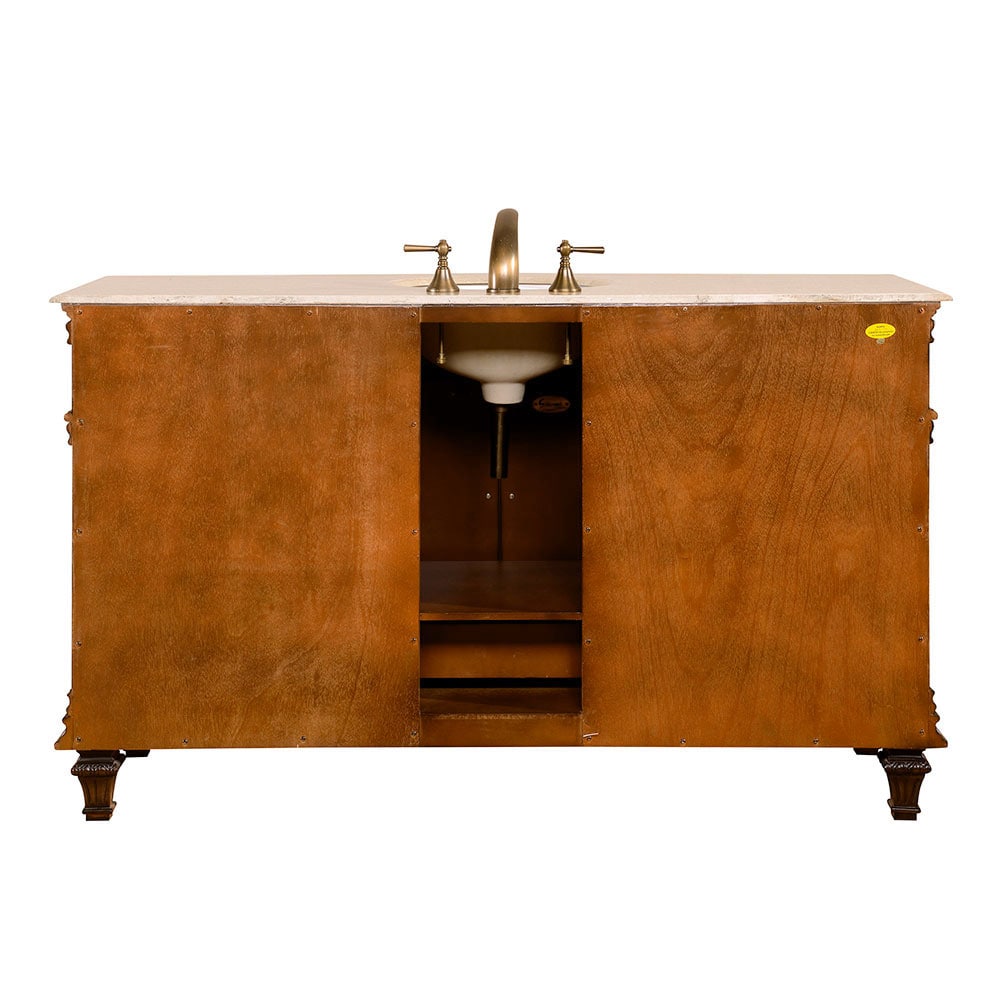 Silkroad Exclusive HYP-0277-T-UWC-60 Bath-Vanity-Combo - View #4