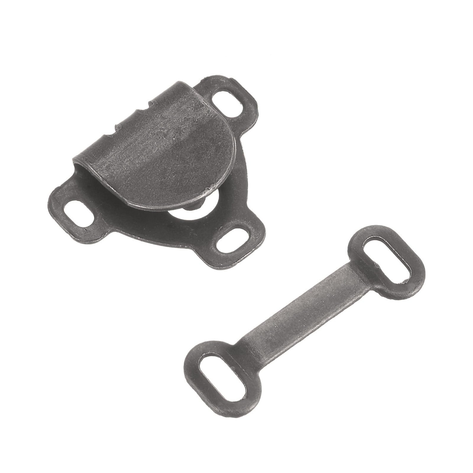 Harfington 10 Sets Sewing Hooks and Eyes Closure Set for Bra Trousers Pants Skirt Sewing DIY Easy to Sew Dark Bronze