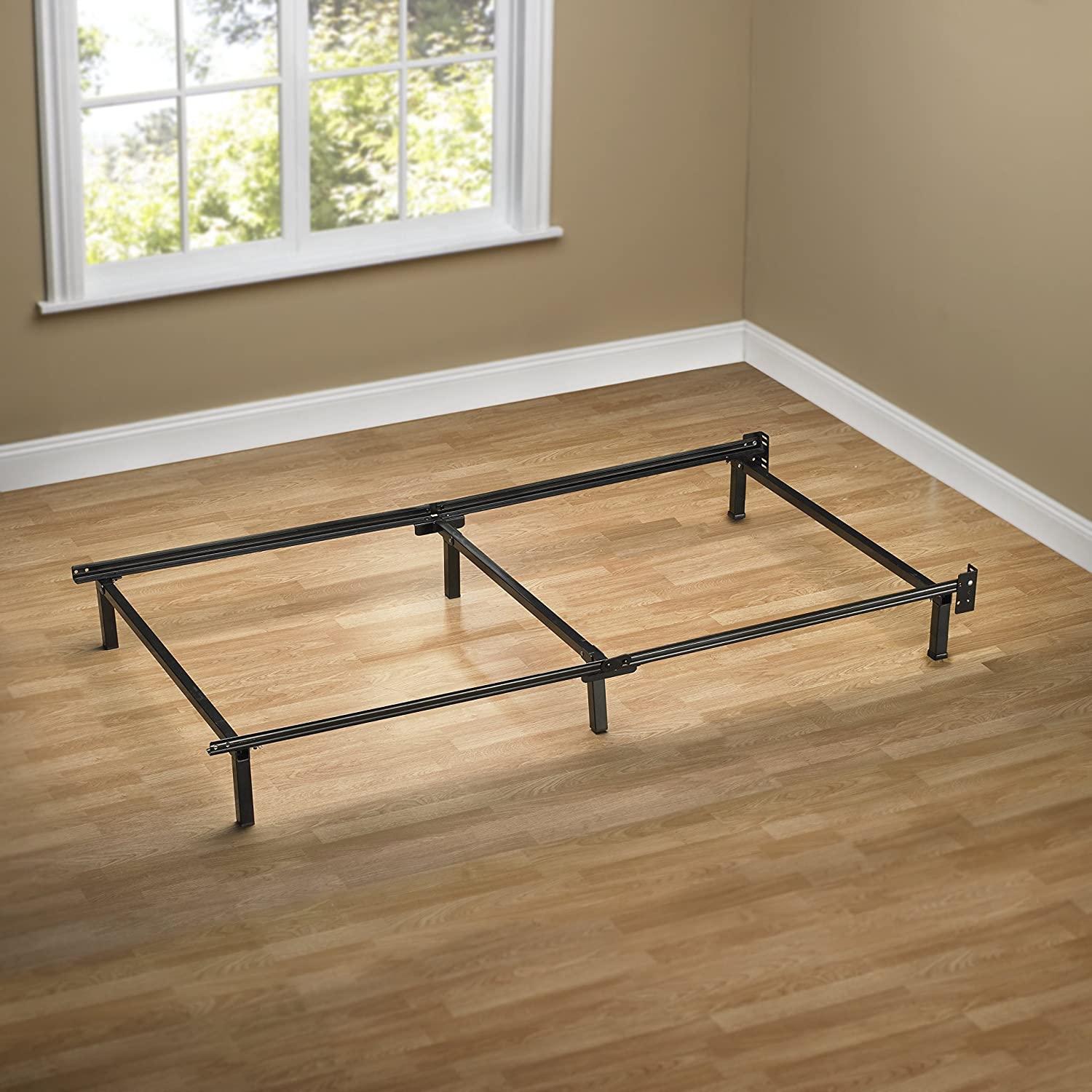 Zinus Black Twin Metal Bed Frame SPI TJVT 07T at Lowes