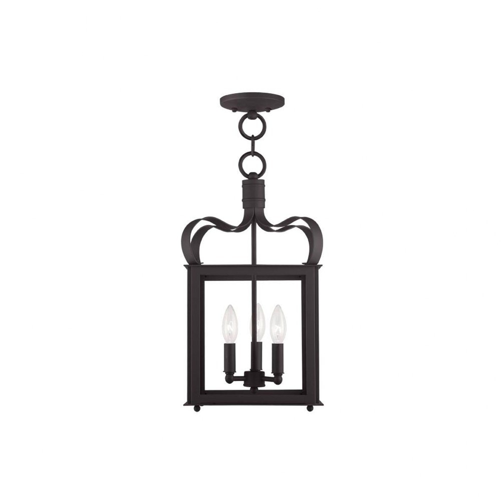 Livex Lighting Garfield 3 Light Small Pendant by Livex - 4313GAR