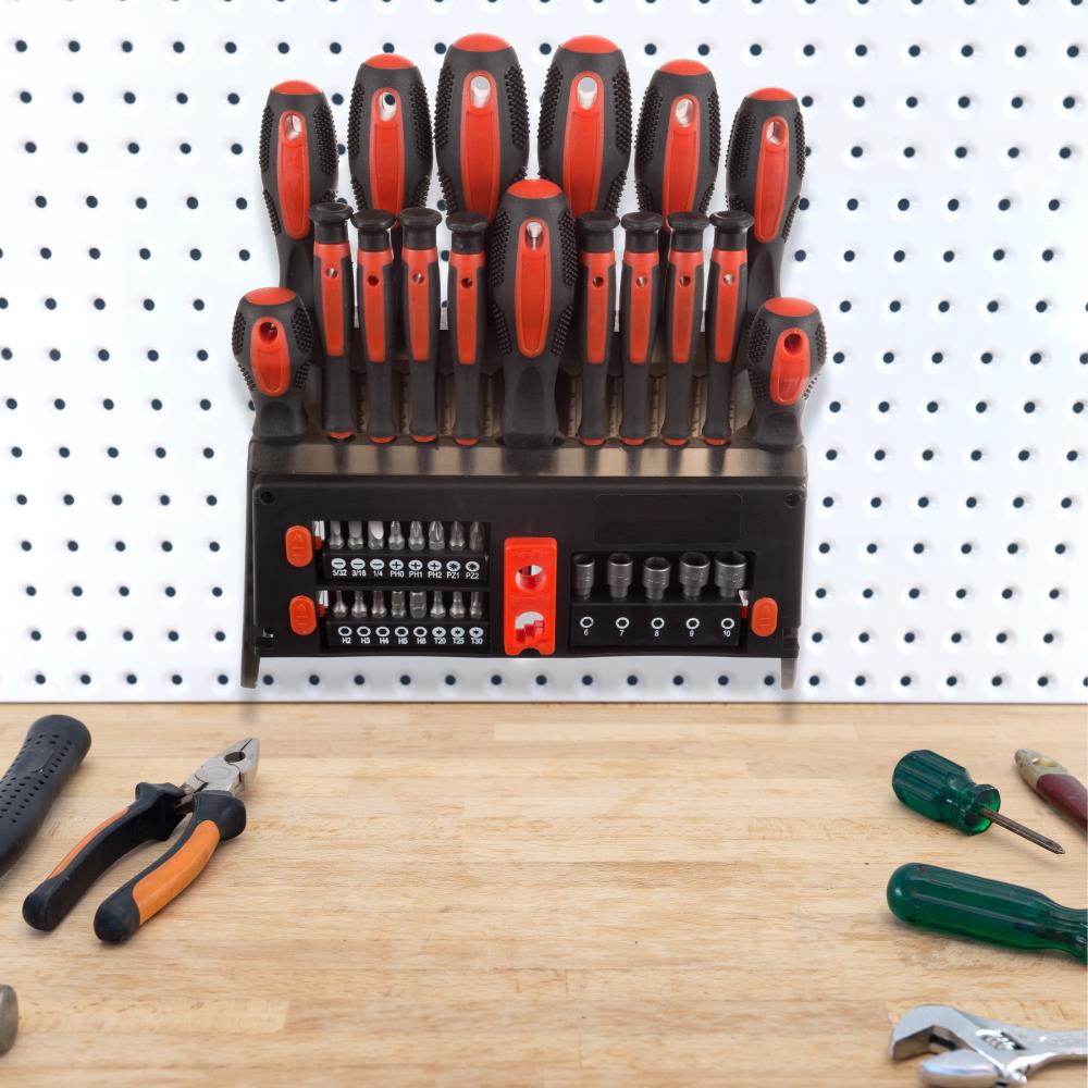 Fleming Supply 25-piece Cordless Screwdriver Set With Comfort Grip