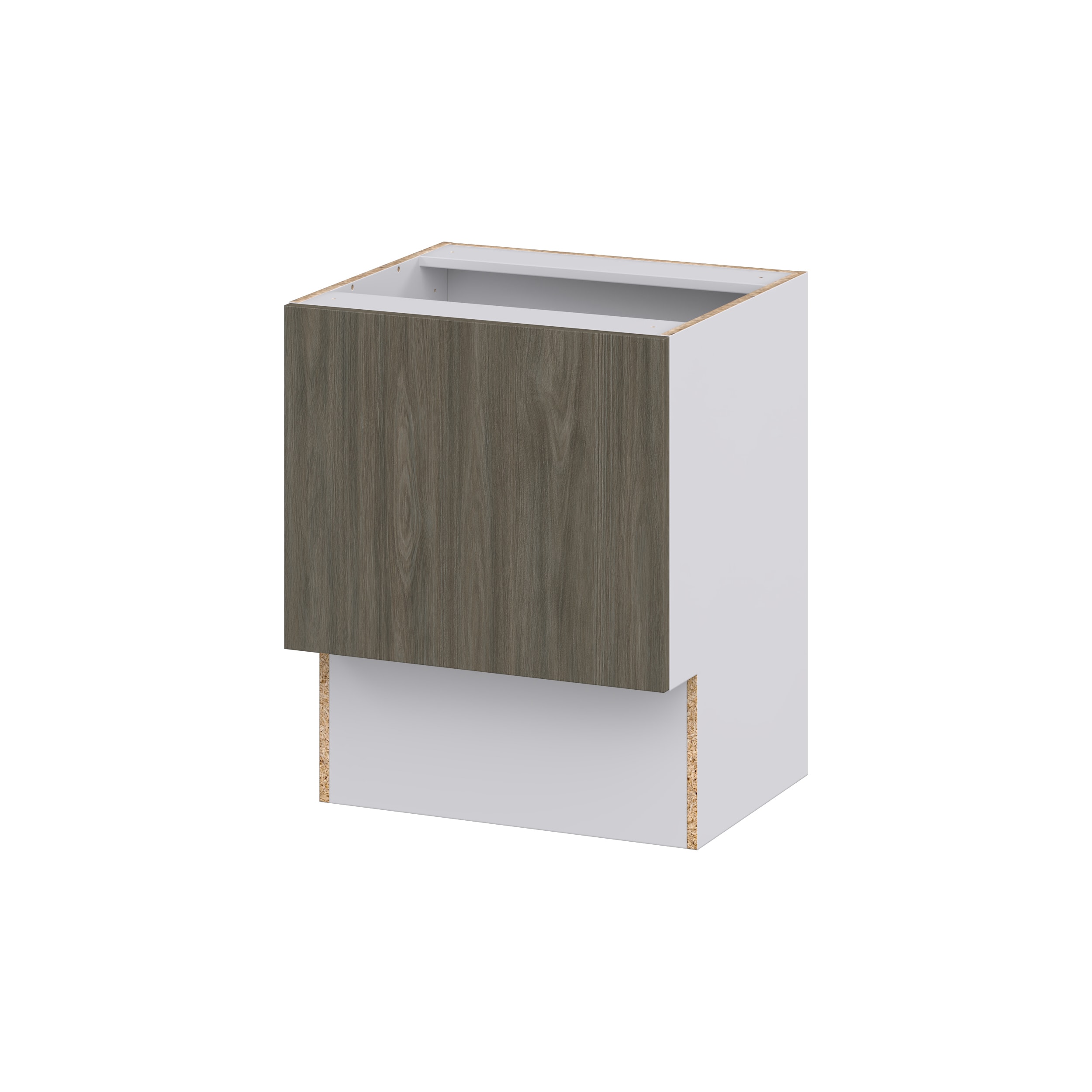 Hugo&Borg Savane 24-in W x 34.5-in H x 24-in D Textmel Base Fully Assembled Cabinet (Flat Panel Slab Door Style)