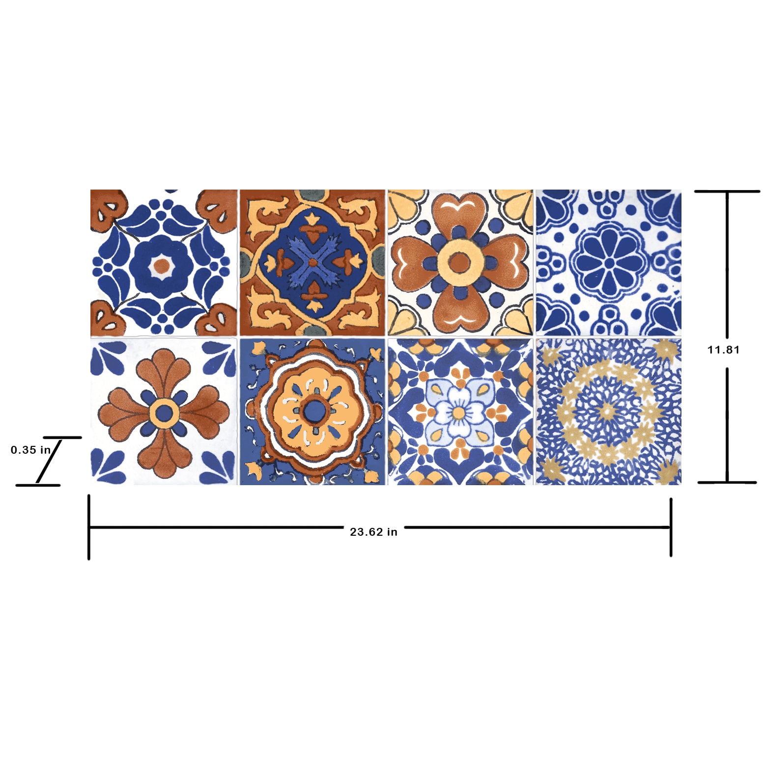 Style Selections PS36ACATLA1E Ceramic-Tile - View #7