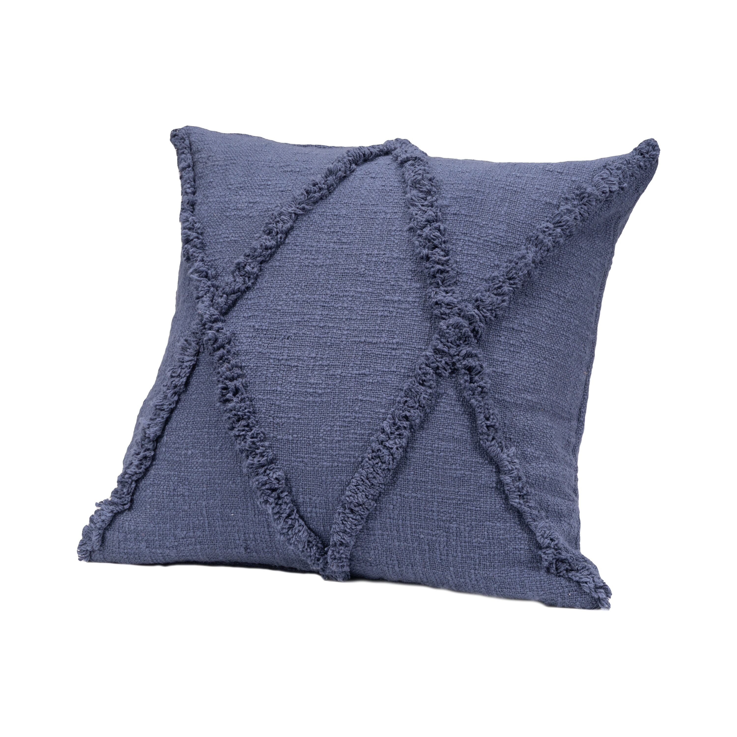 Denim blue throw clearance pillows