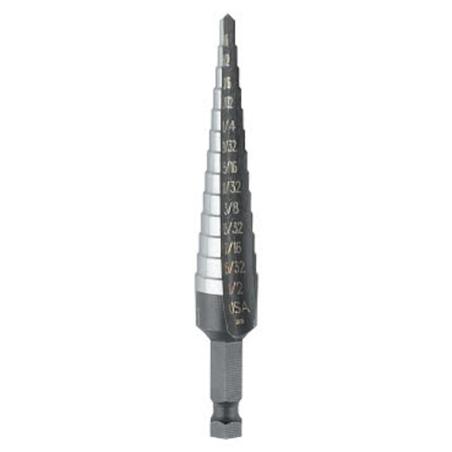 IRWIN 1/4-in 13-Step Drill Bit IRWIN 1/4-in 13-Step Drill Bit