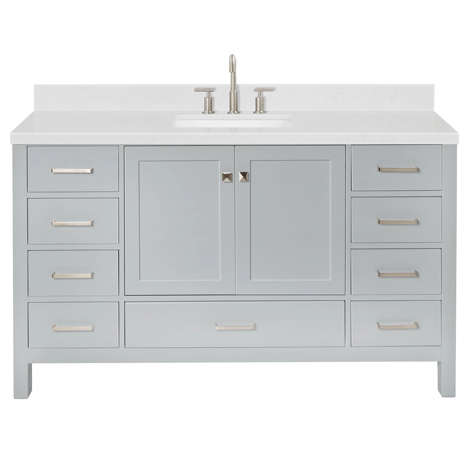 ARIEL A060SCQRVOGRY Bath-Vanity-Combo - View #2