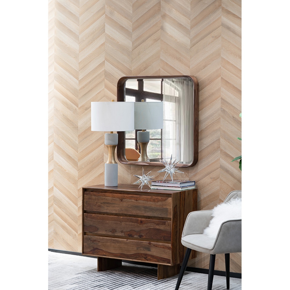CASAINC WF-AB-48415-LA Cabinet 8.9-in W x 23.6-in H Wood Brown Freestanding Utility Storage Cabinet