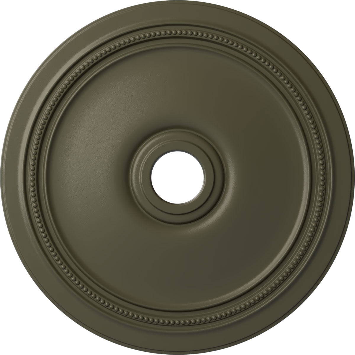 Ekena Millwork CM24DIWHF Diane 24-in W x 24-in L Painted Witch Hazel Polyurethane Whole Ceiling Medallion
