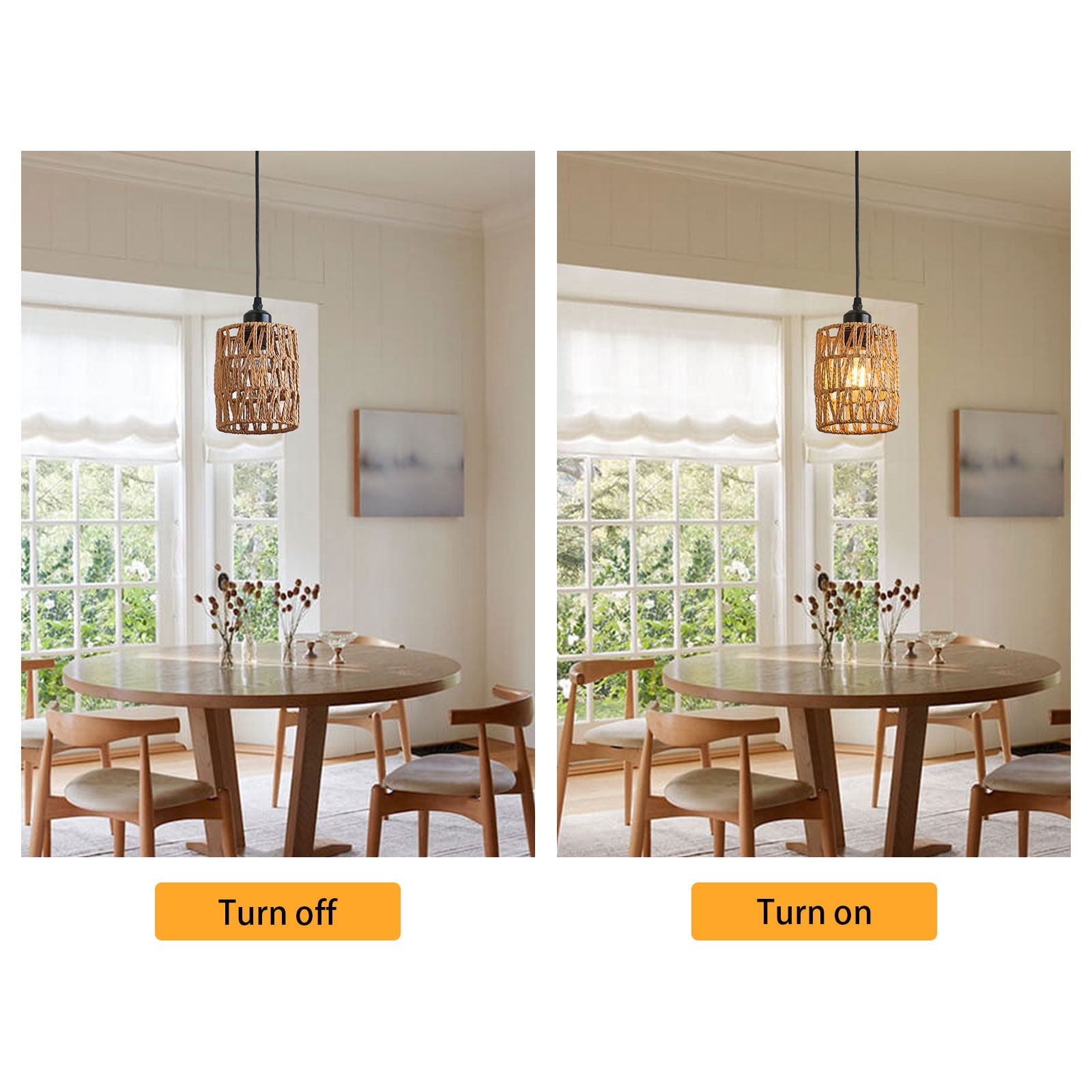Oukaning JZUC63Z4NSHCX Pendant-Lights - View #4