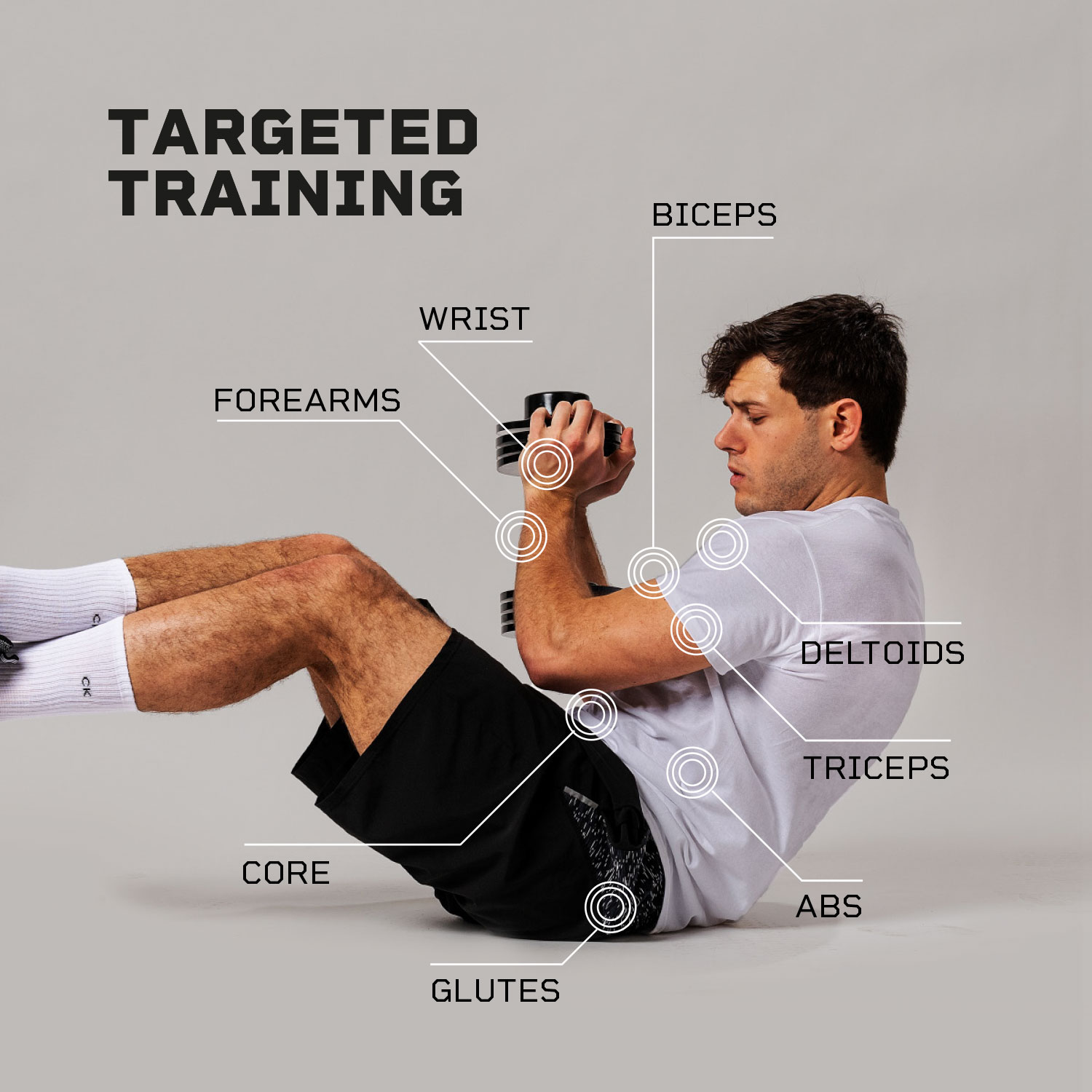 Lifepro Fitness LP-PWRFLW2-BLK dumbbells - View #4