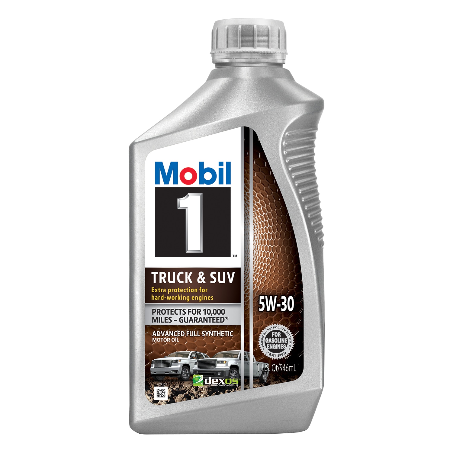 Mobil 1 5W-30 Advanced Full Synthetic Motor Oil Quart Bottle