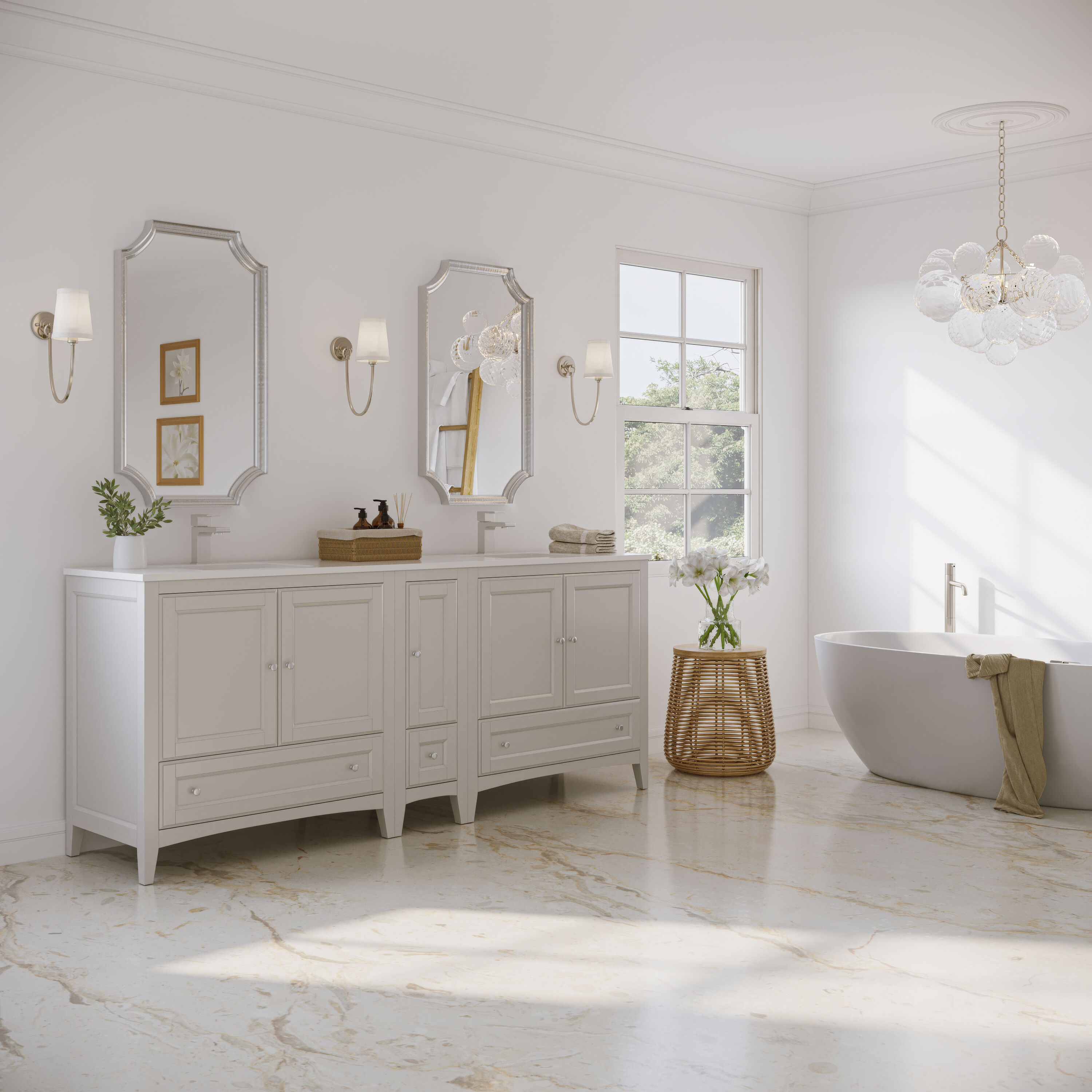 Fresca FCB20-361236AW-CWH-U Bath-Vanity-Combo - View #5
