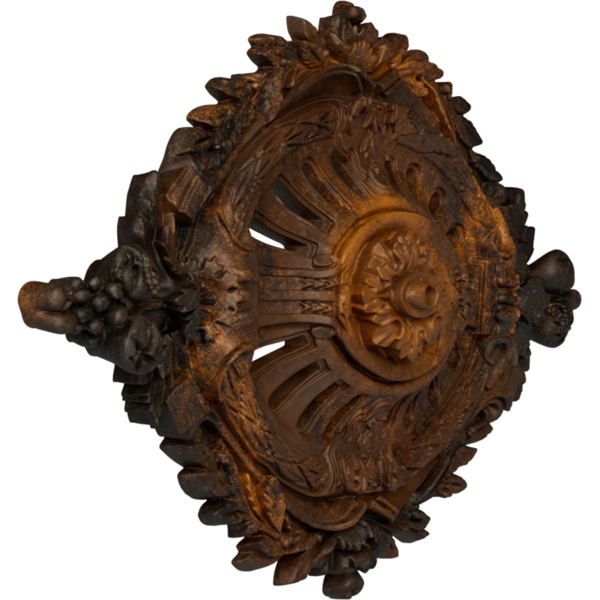 Ekena Millwork CM35X22ANRUS Ceiling-Medallions - View #2